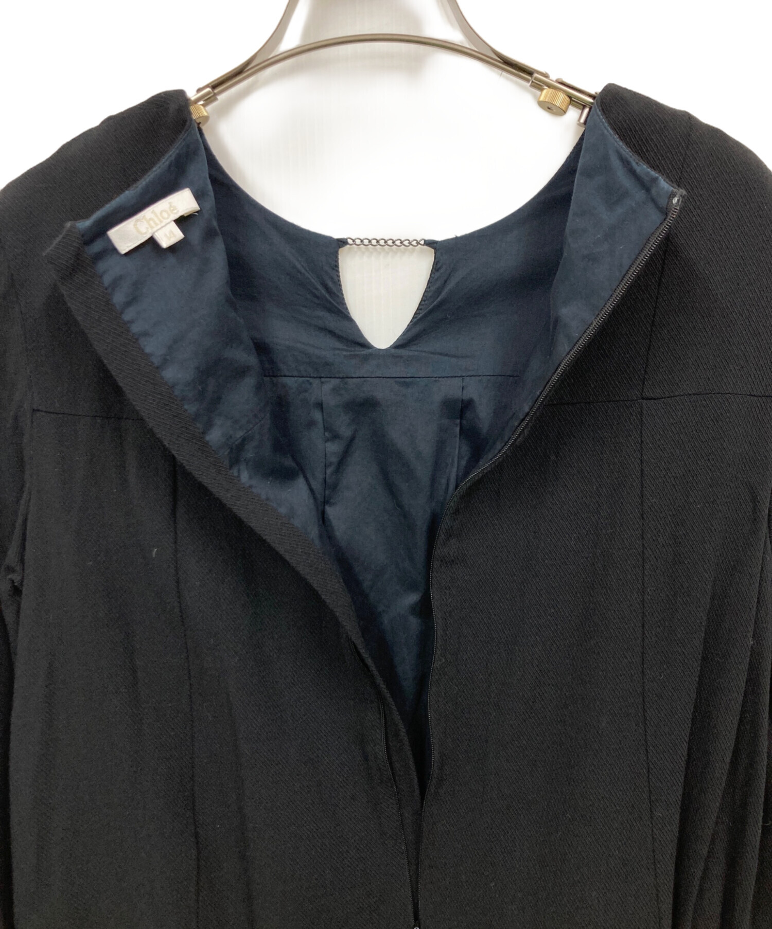中古・古着通販】Chloe (クロエ) ワンピース ブラック サイズ:14