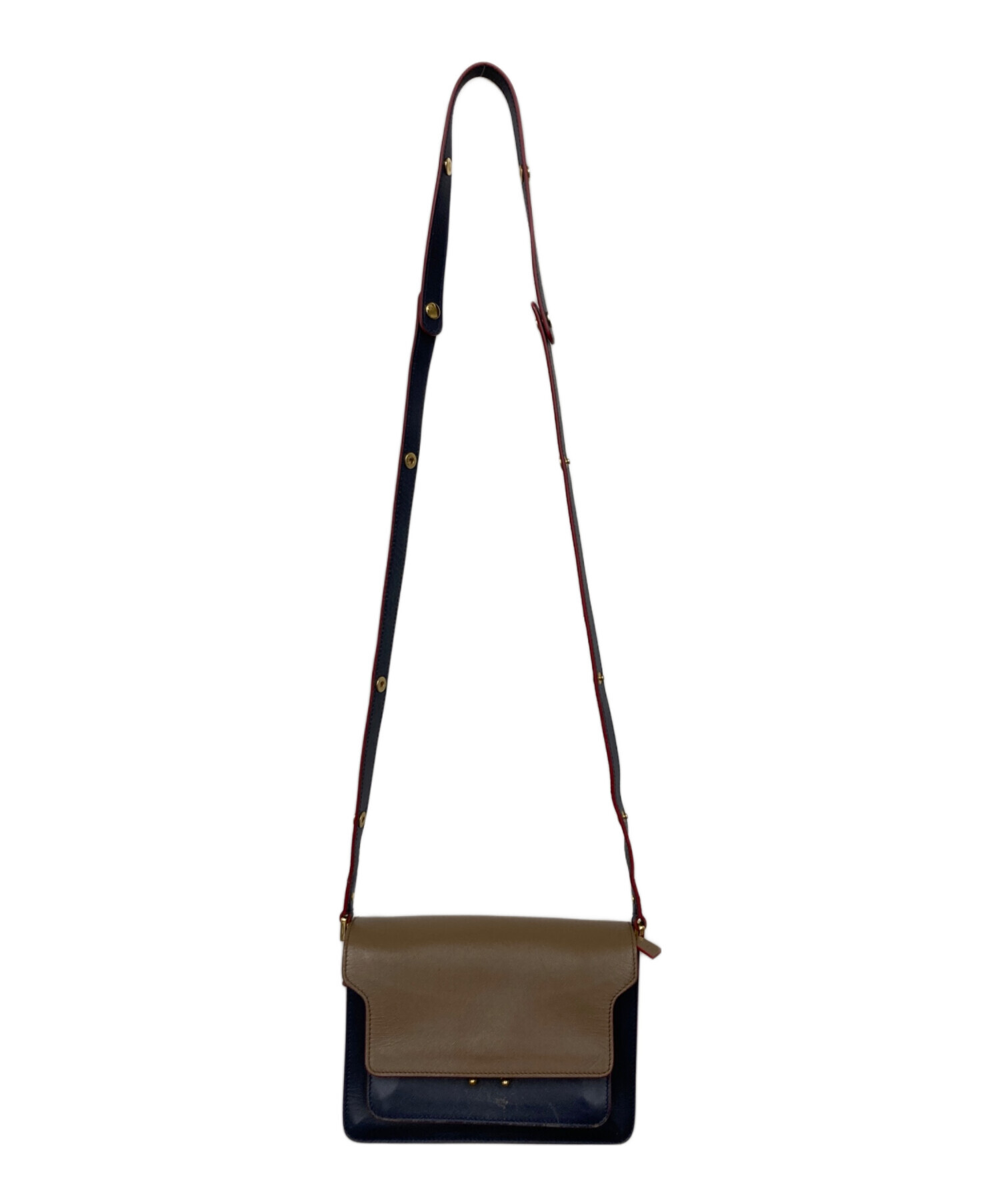 中古・古着通販】MARNI (マルニ) ショルダーバッグ ネイビー｜ブランド