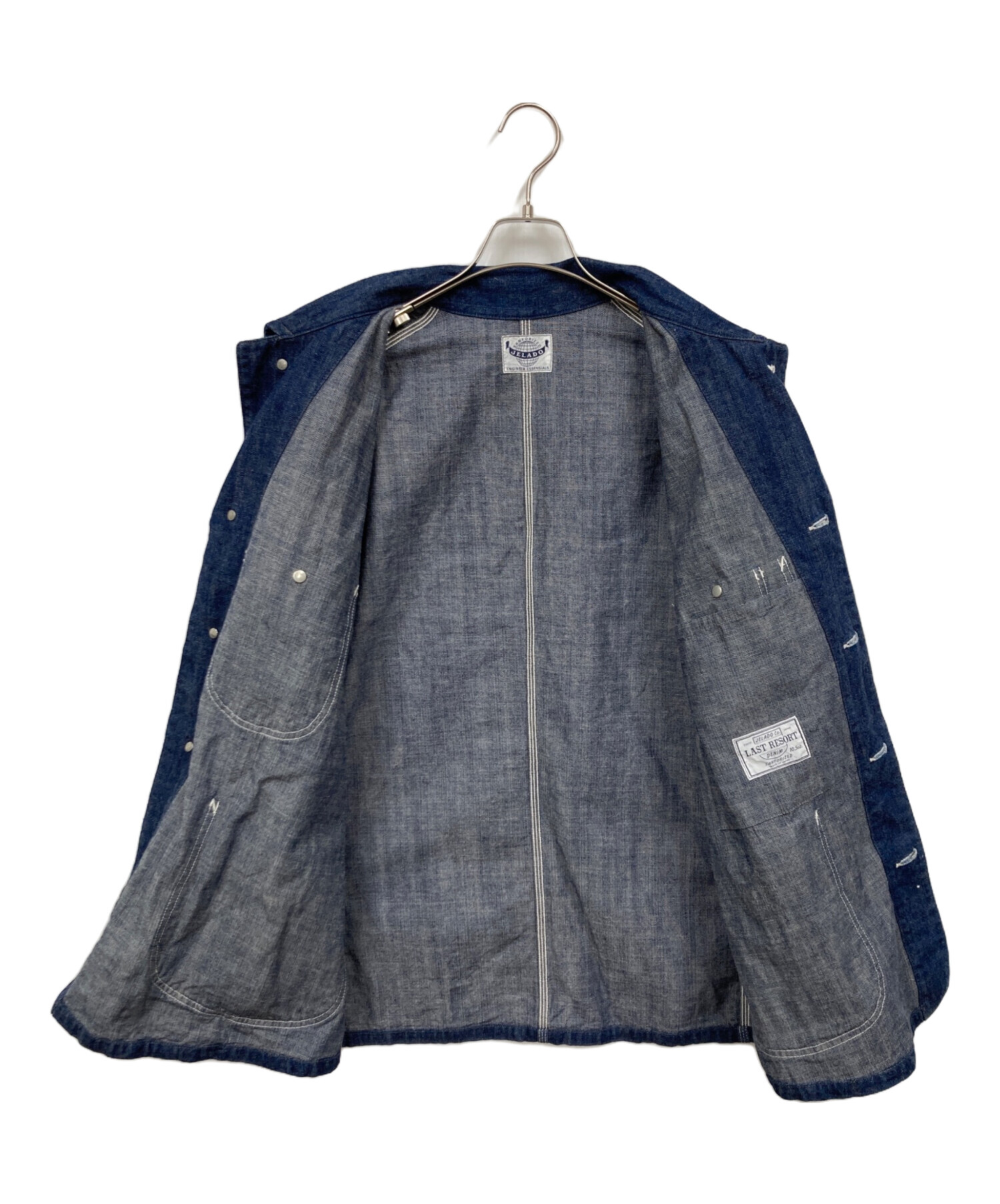 中古・古着通販】JELADO (ジェラード) カバーオール インディゴ サイズ