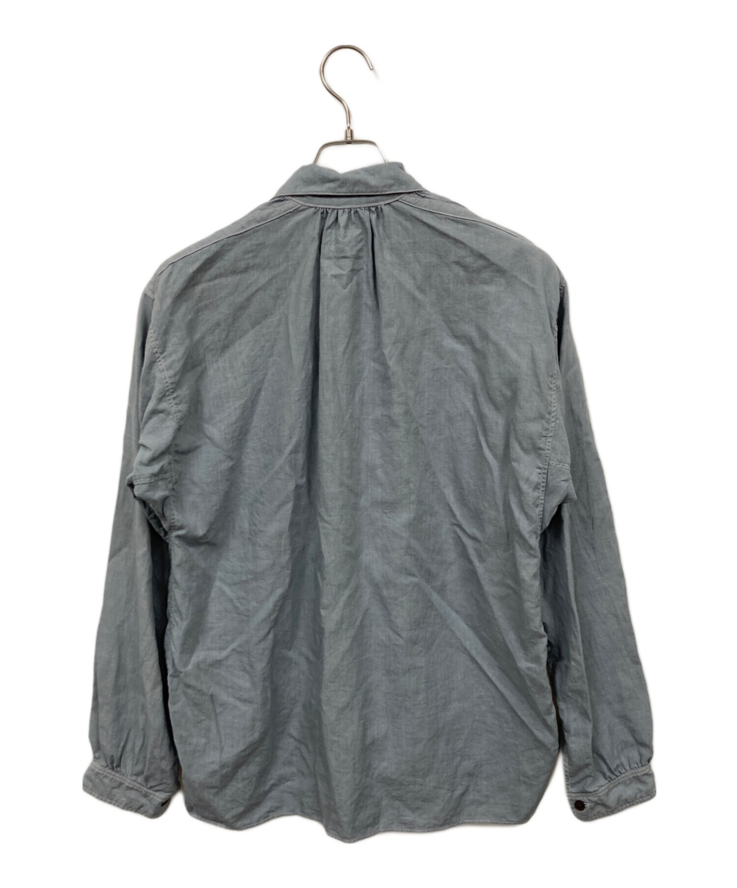 JELADO グレー 長袖シャツ 日本製 中古・古着通販】JELADO (ジェラード) 長袖 ブルー サイズ:M｜ブランド