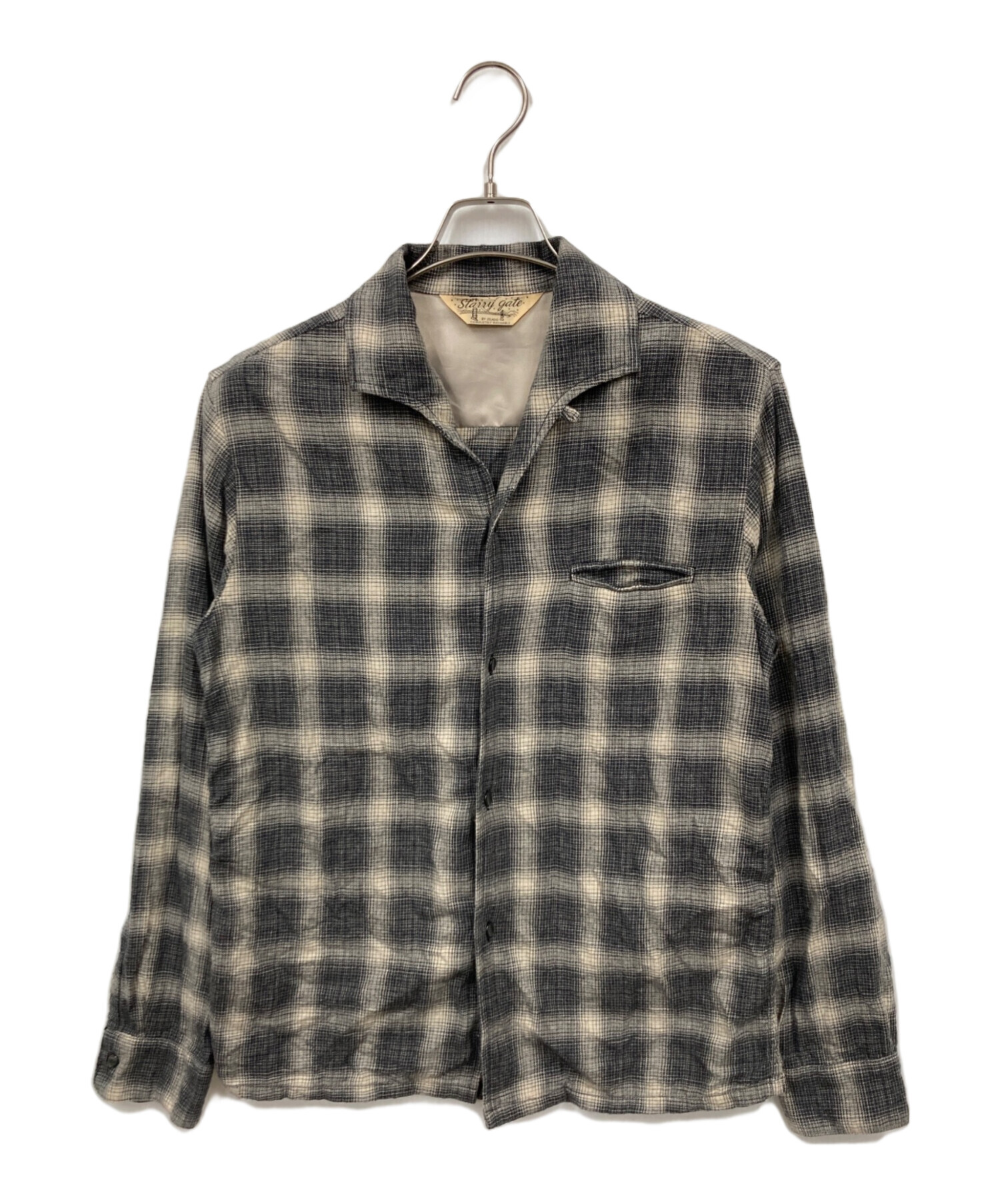 JELADO グレー 長袖シャツ 日本製 中古・古着通販】JELADO (ジェラード) 長袖シャツ グレー サイズ:M
