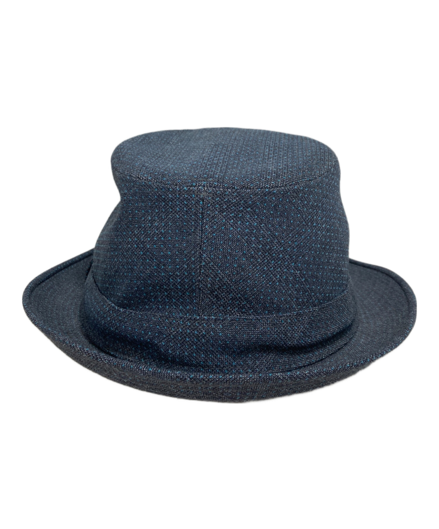 中古・古着通販】HERMES (エルメス) Hロゴ入りハット ネイビー サイズ 