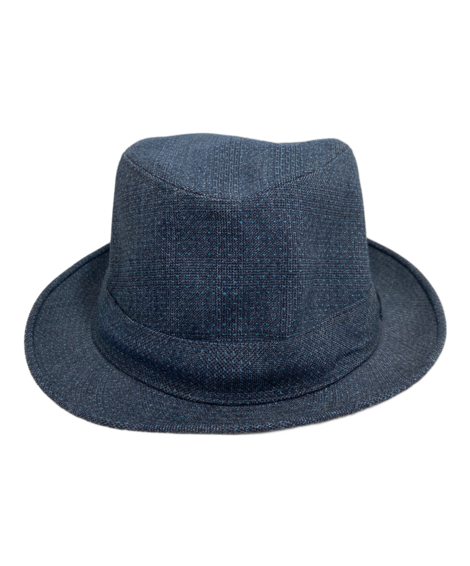 中古・古着通販】HERMES (エルメス) Hロゴ入りハット ネイビー サイズ