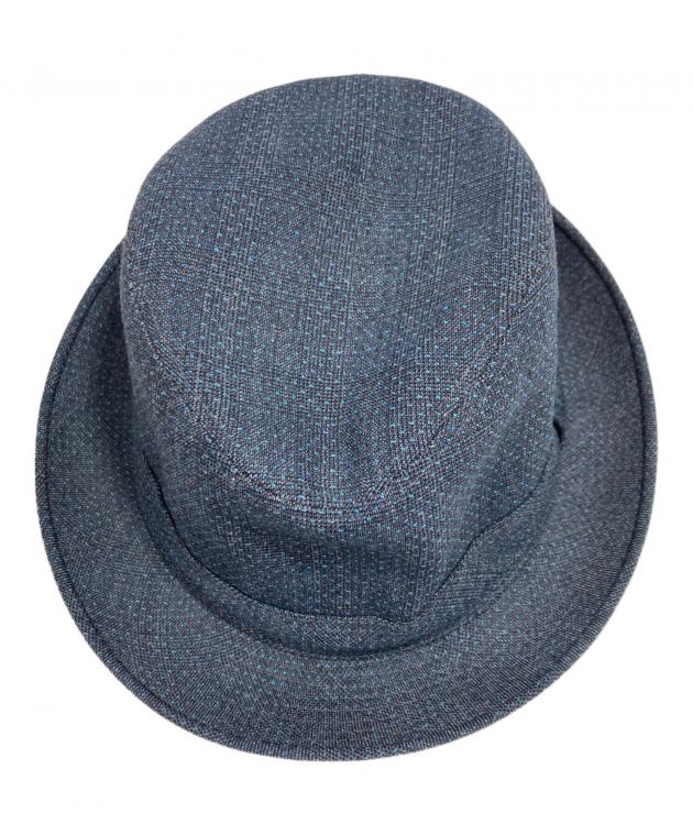 中古・古着通販】HERMES (エルメス) Hロゴ入りハット ネイビー サイズ