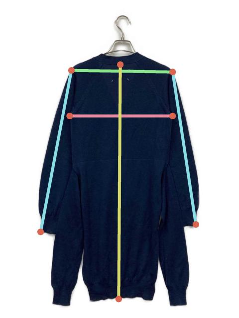 初期 希少マルジェラ KOKONOE期 アンゴラ シルクカーディガン N2173 中古・古着通販】Maison Margiela (メゾンマルジェラ) ドッキング