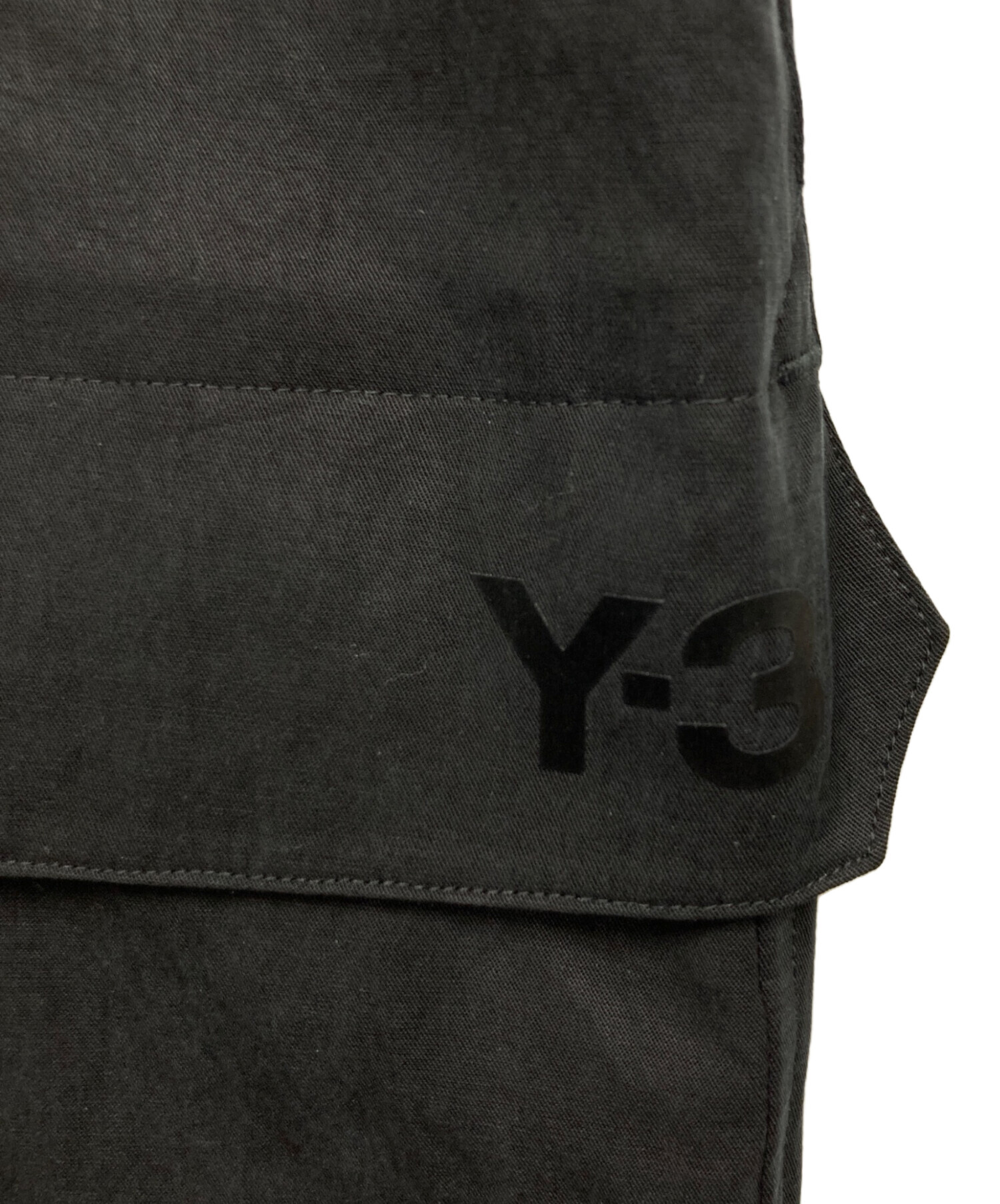 中古・古着通販】Y-3 (ワイスリー) SUSPENDER PANT ブラック サイズ:S