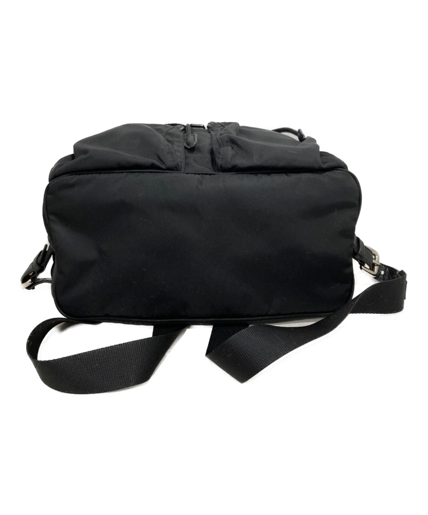 中古・古着通販】PRADA (プラダ) ナイロンバックパック ブラック