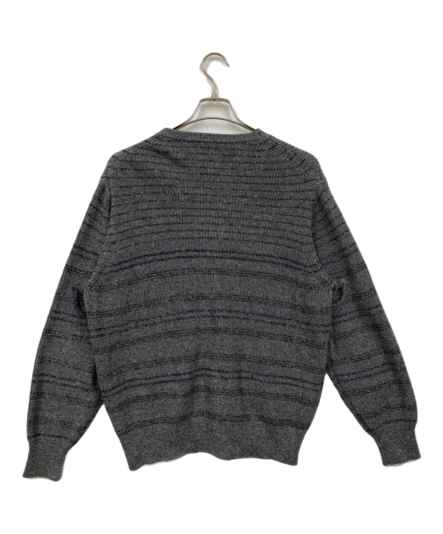 中古・古着通販】TOGA TOO (トーガ・トゥ) HOLE KNIT CARDIGAN グレー 