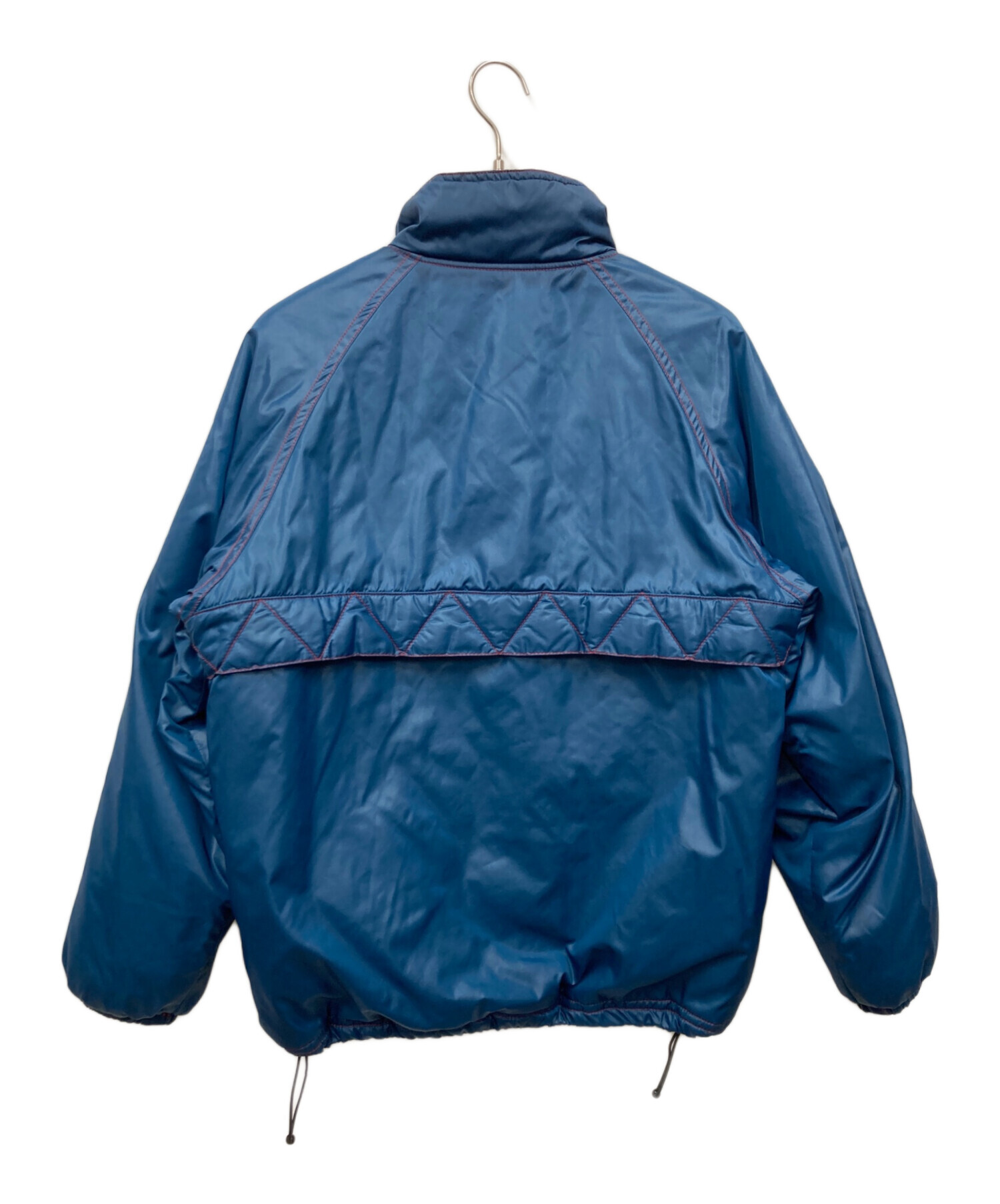 【古着】Supreme ネイビー プルオーバージャケット 中古・古着通販】SUPREME (シュプリーム) Contrast Stitch Pullover