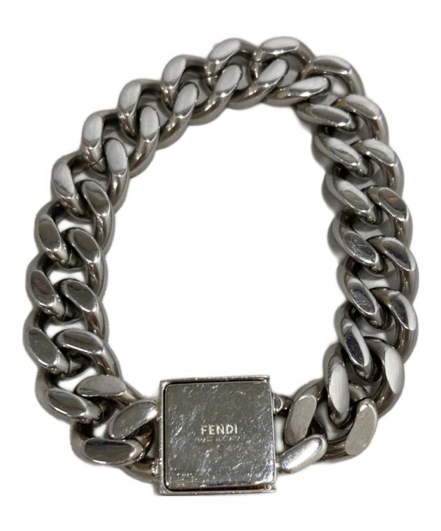 中古・古着通販】FENDI (フェンディ) FFロゴチェーン ブレスレット