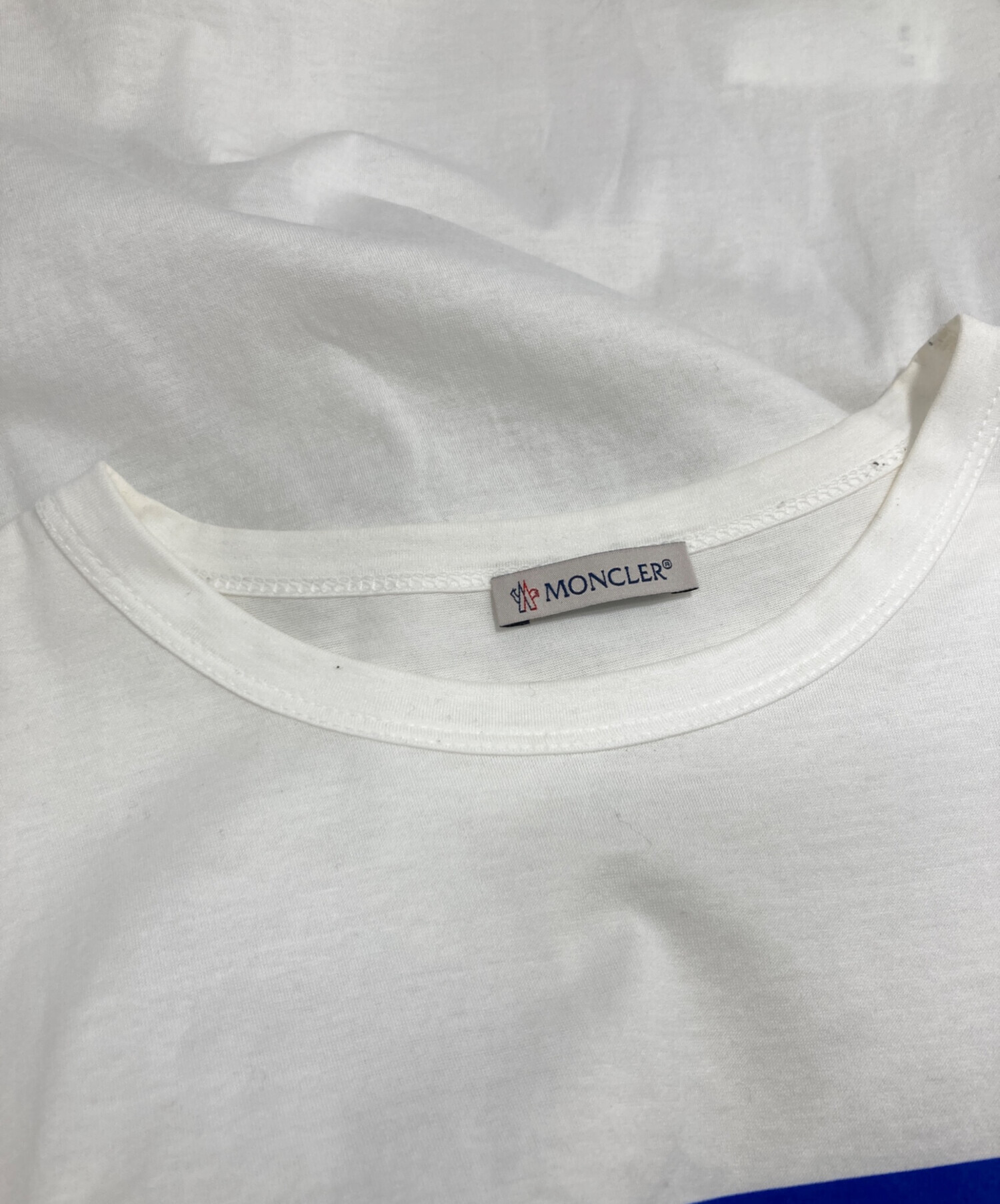 MONCLER ホワイト フレアTシャツ！ 本日お値下げ！ 最終値下げMONCLER ホワイト Tシャツ 【公式通販】