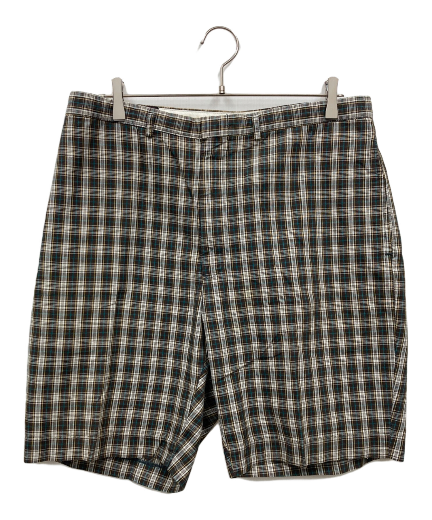 中古・古着通販】RRL (ダブルアールエル) チェックハーフパンツ