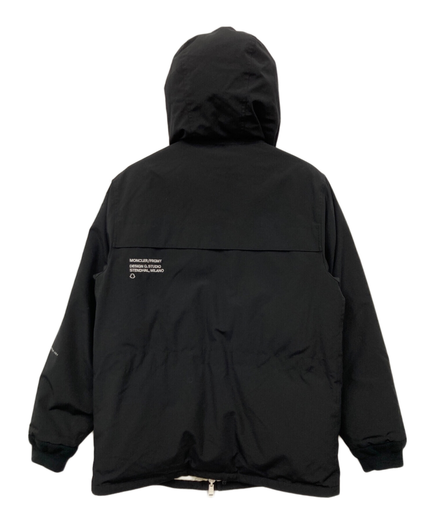ym　希少　モンクレール　フラグメント　ダウンジャケット　ブラック 中古・古着通販】MONCLER (モンクレール) FRAGMENT DESIGN
