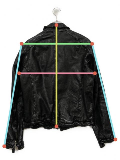 中古・古着通販】NEIL BARRETT (ニールバレット) レザージャケット