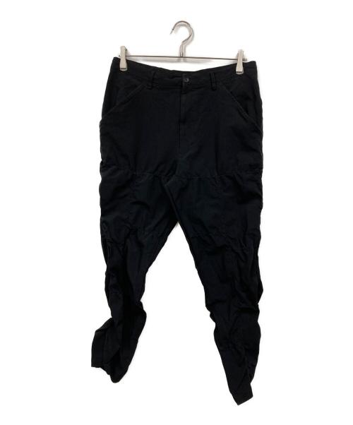 COMME des GARCONS tao シャーリングパンツ【キズあり】 中古・古着通販】BLACK COMME des GARCONS (ブラックコムデギャルソン