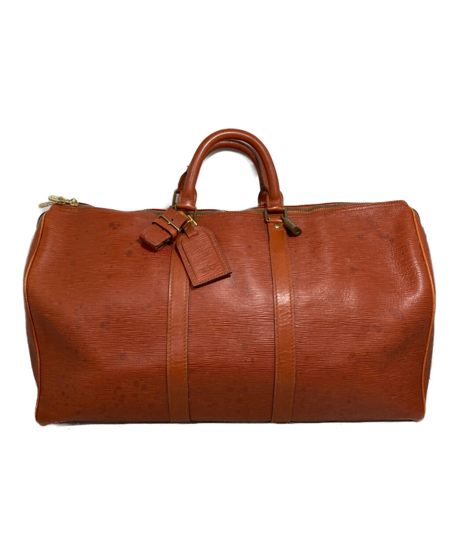 Louis Vuitton 大容量 ボストンバッグ ダークブラウン 通勤 中古・古着通販】LOUIS VUITTON (ルイ ヴィトン) ボストンバッグ
