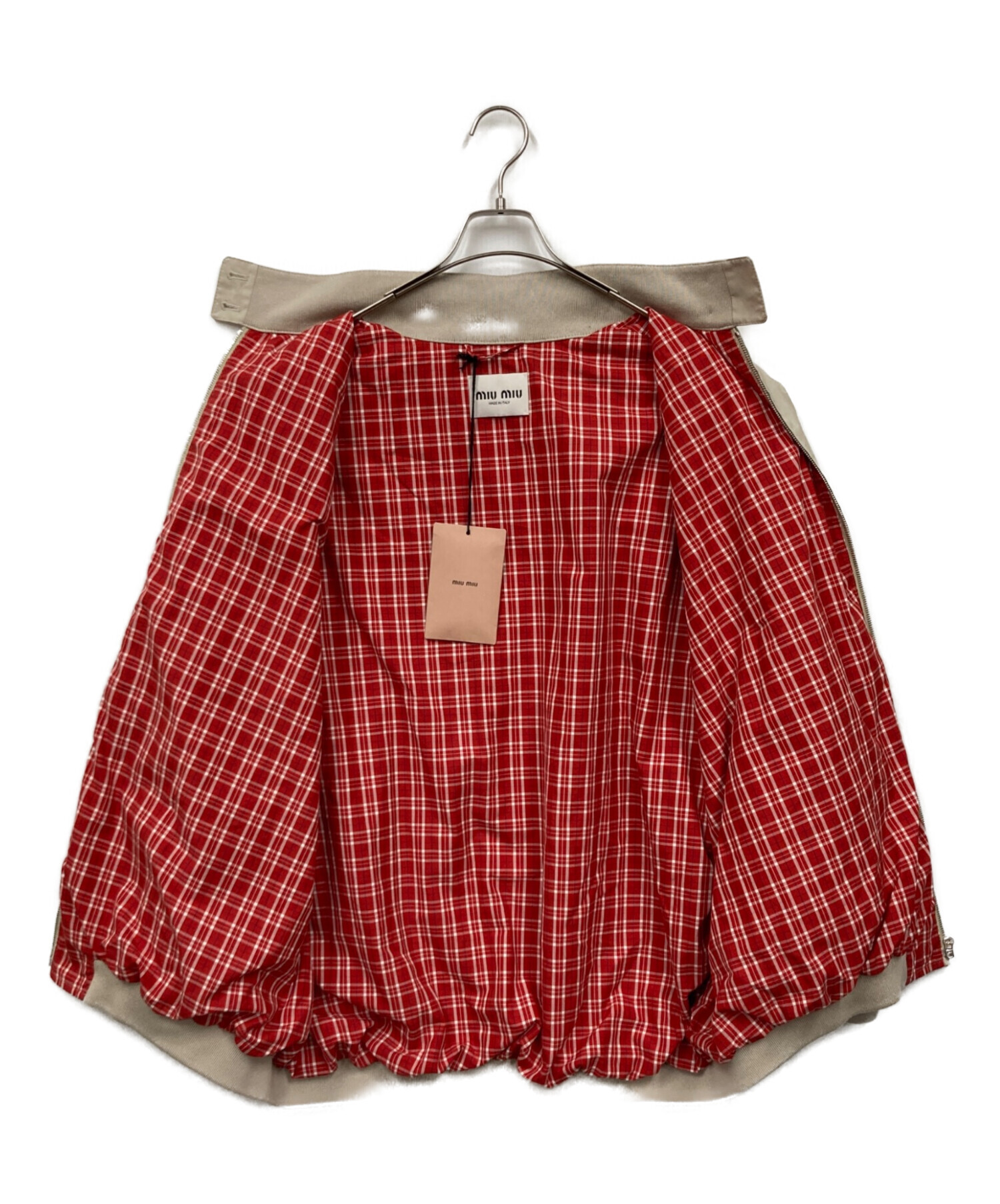 中古・古着通販】MIU MIU (ミュウミュウ) スイングトップ アイボリー