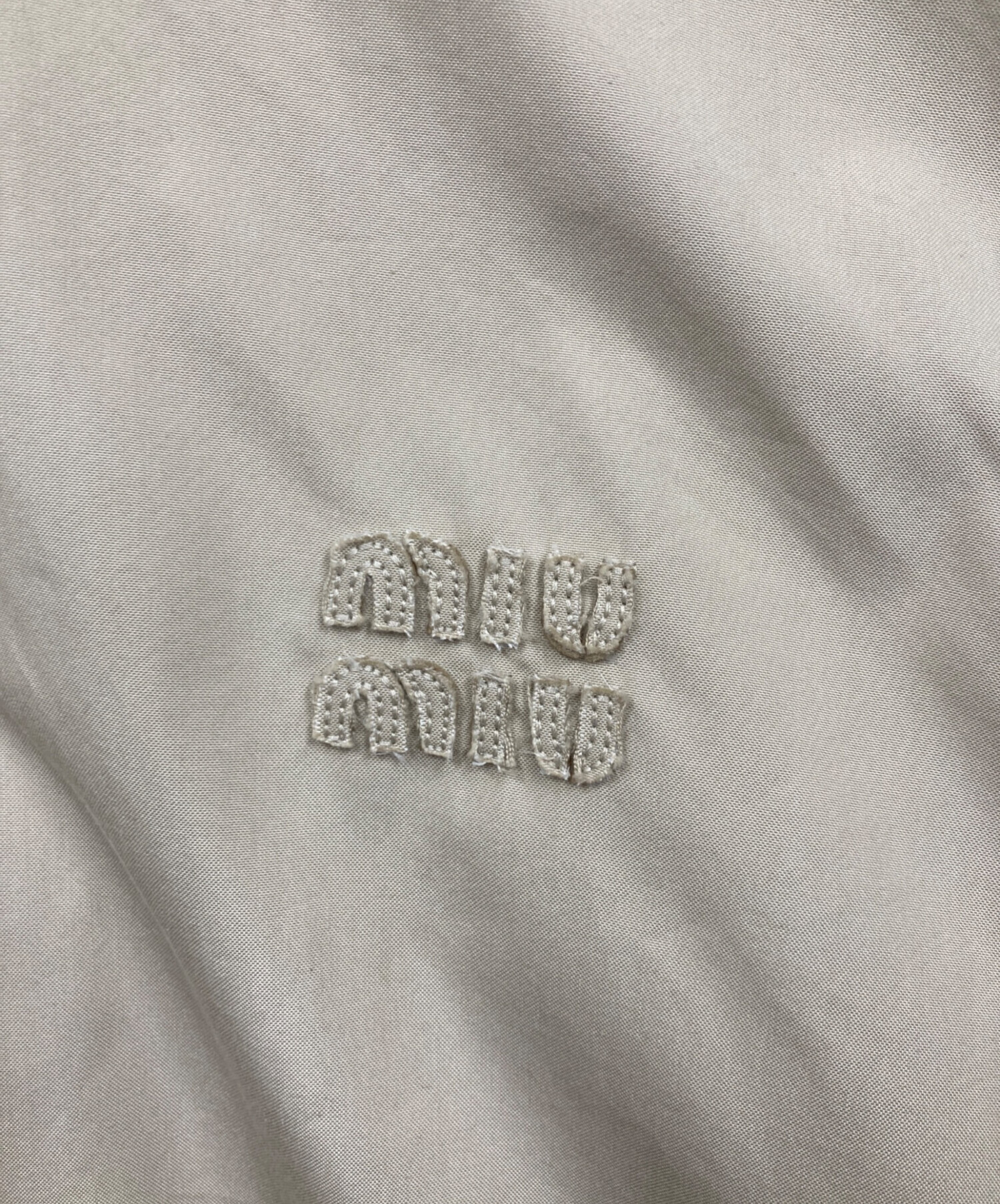 中古・古着通販】MIU MIU (ミュウミュウ) スイングトップ アイボリー