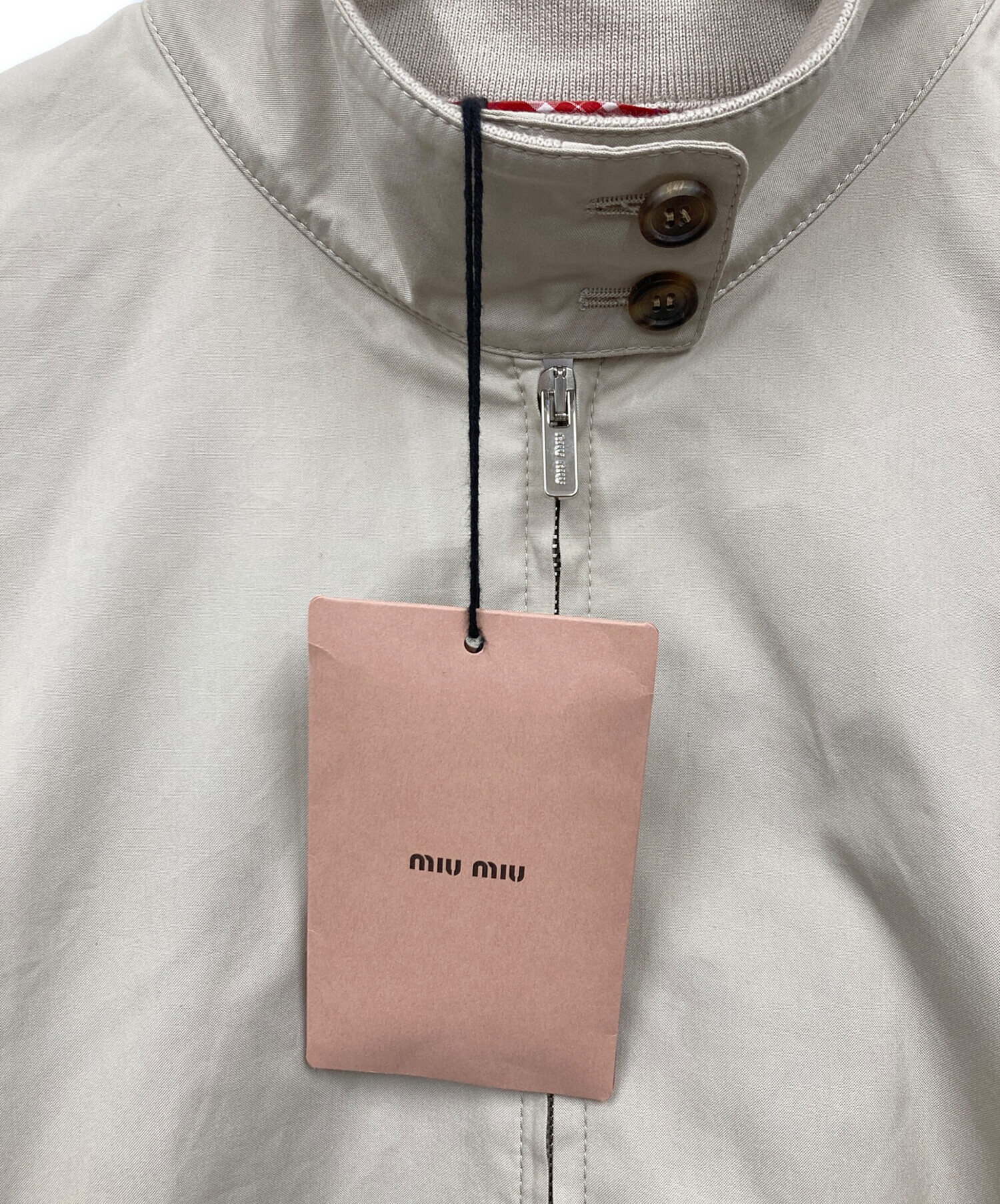 中古・古着通販】MIU MIU (ミュウミュウ) スイングトップ アイボリー