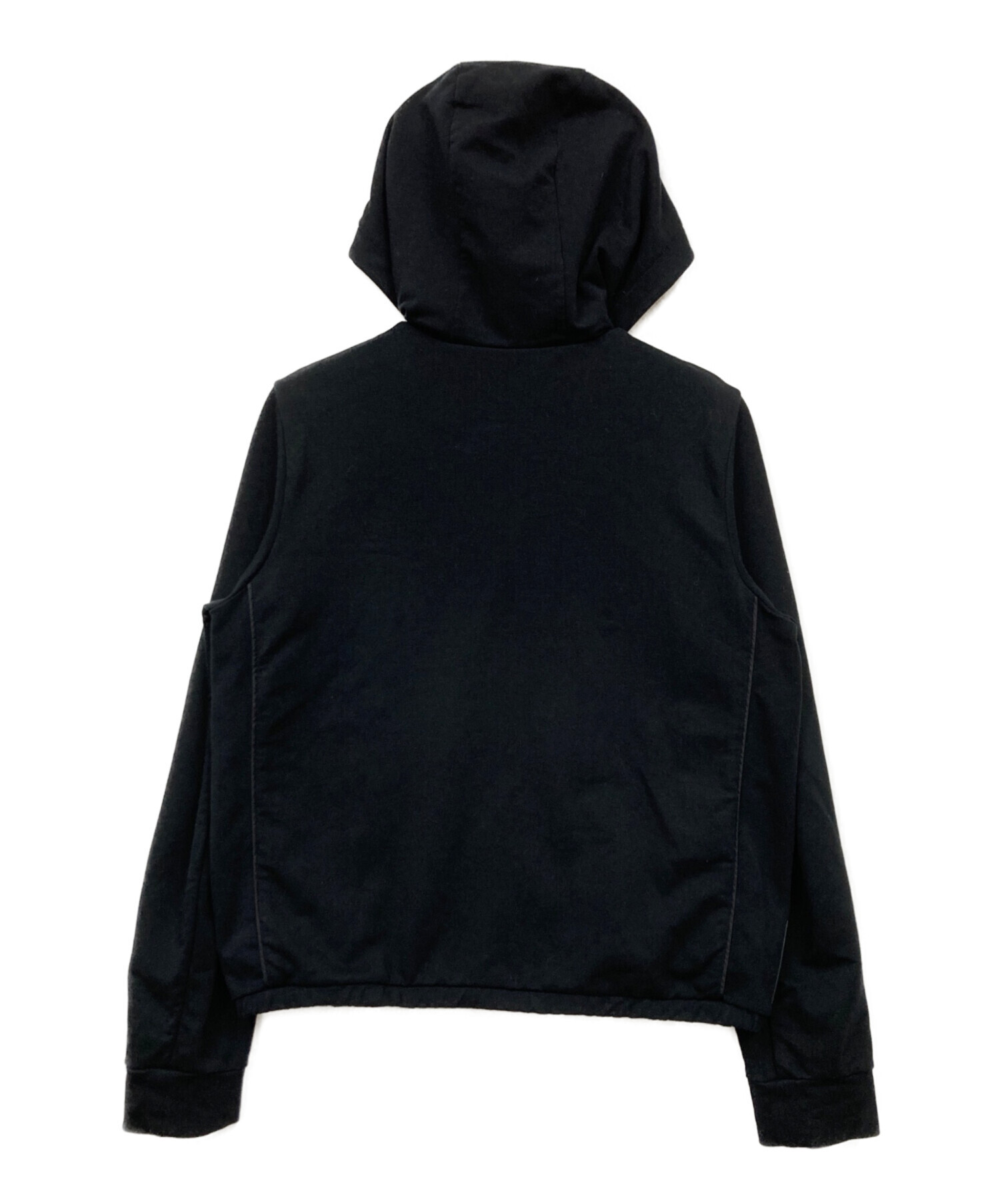 PRADA レディース　パーカー　ブラック 中古・古着通販】PRADA (プラダ) パーカー ブラック サイズ:M