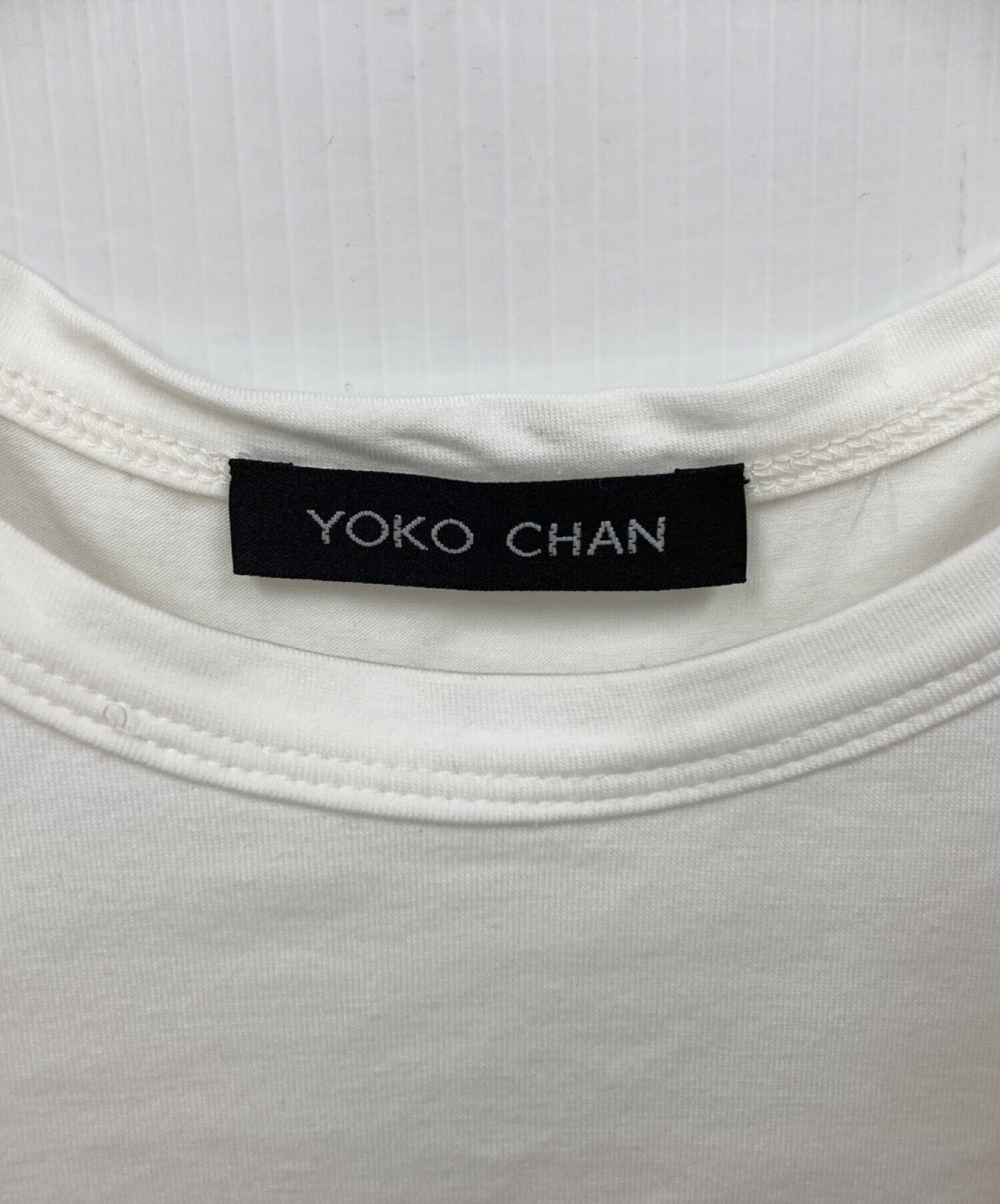中古・古着通販】YOKO CHAN (ヨーコチャン) 半袖ブラウス ホワイト