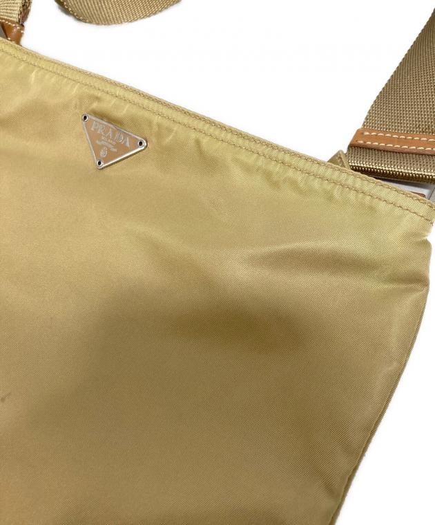 中古・古着通販】PRADA (プラダ) ショルダーバッグ カーキ｜ブランド