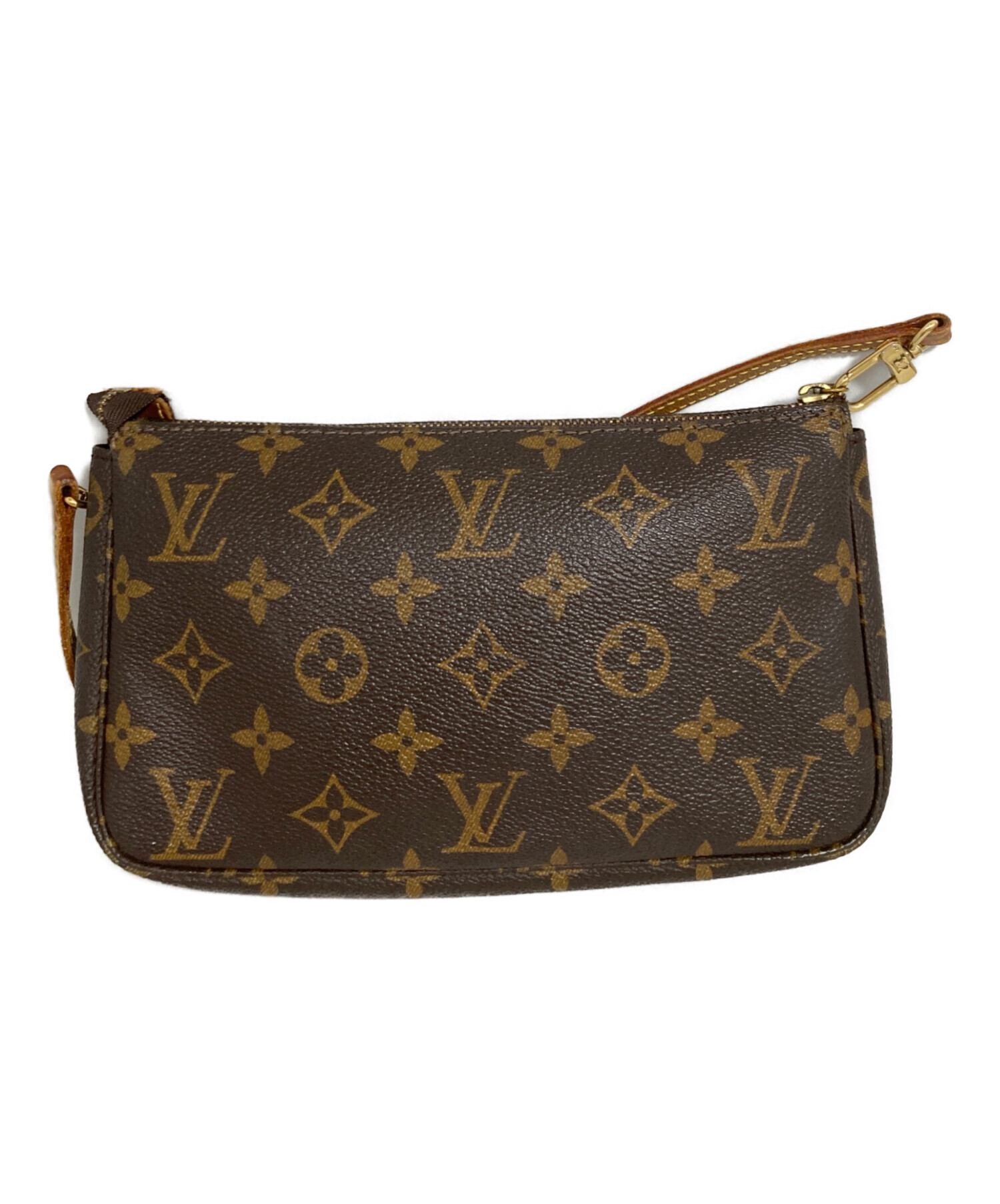Louis Vuitton ショルダーバッグ 中型 ブラウン 中古・古着通販】LOUIS VUITTON (ルイ ヴィトン) ショルダーバッグ