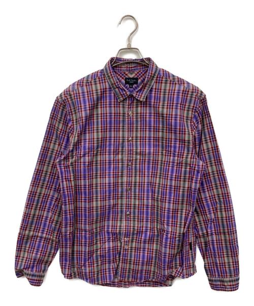 中古・古着通販】Paul Smith (ポールスミス) チェックシャツ パープル
