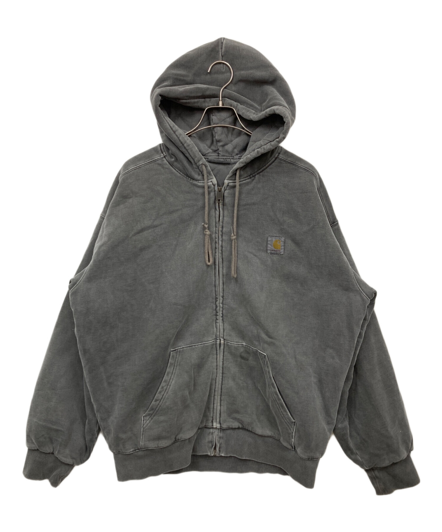 た*し様 Carhartt フード付きグレージャンパー古着 中古・古着通販】CarHartt (カーハート) Hooded Vista Jacket グレー