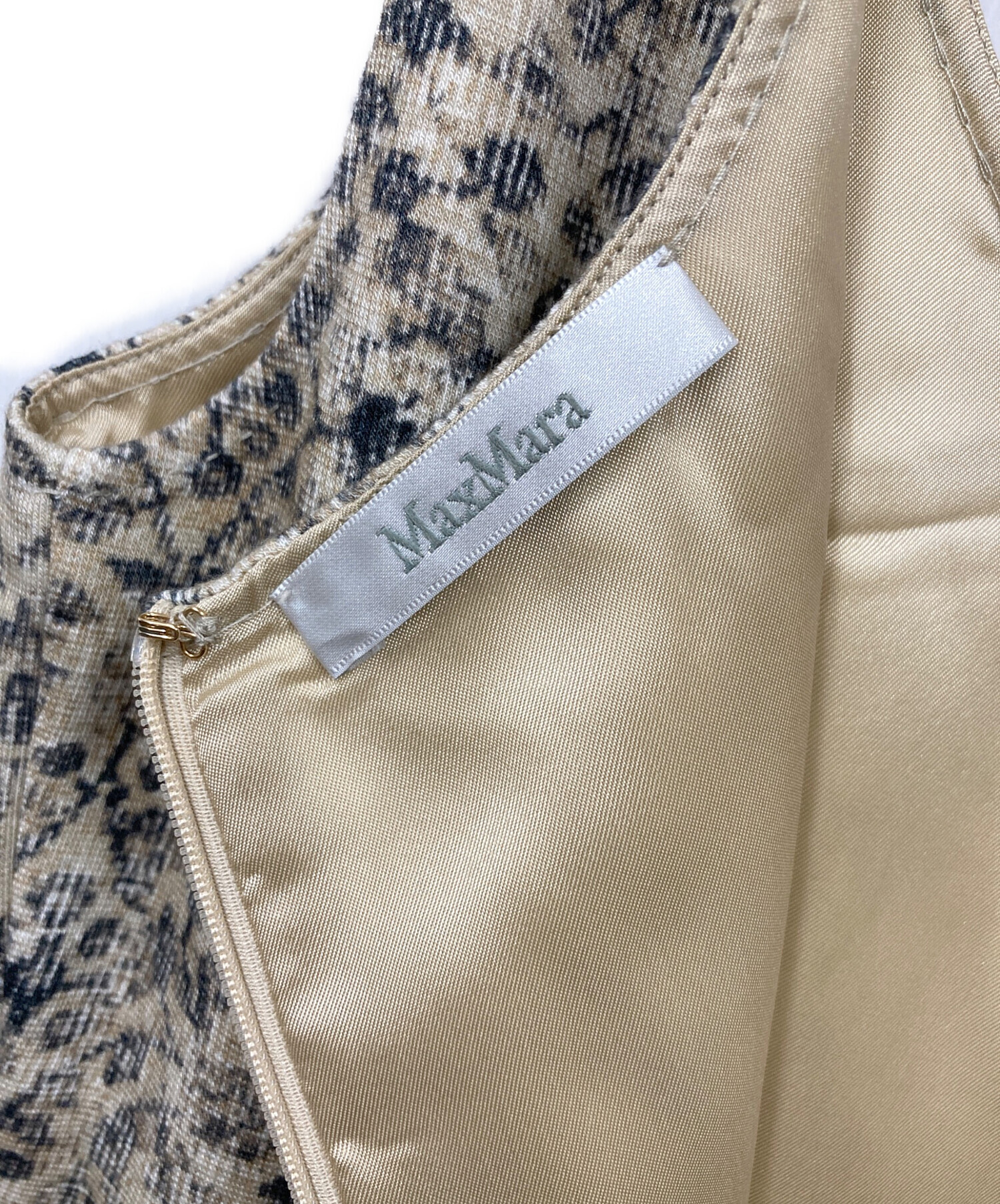 中古・古着通販】MaxMara (マックスマーラ) 総柄ノースリーブ