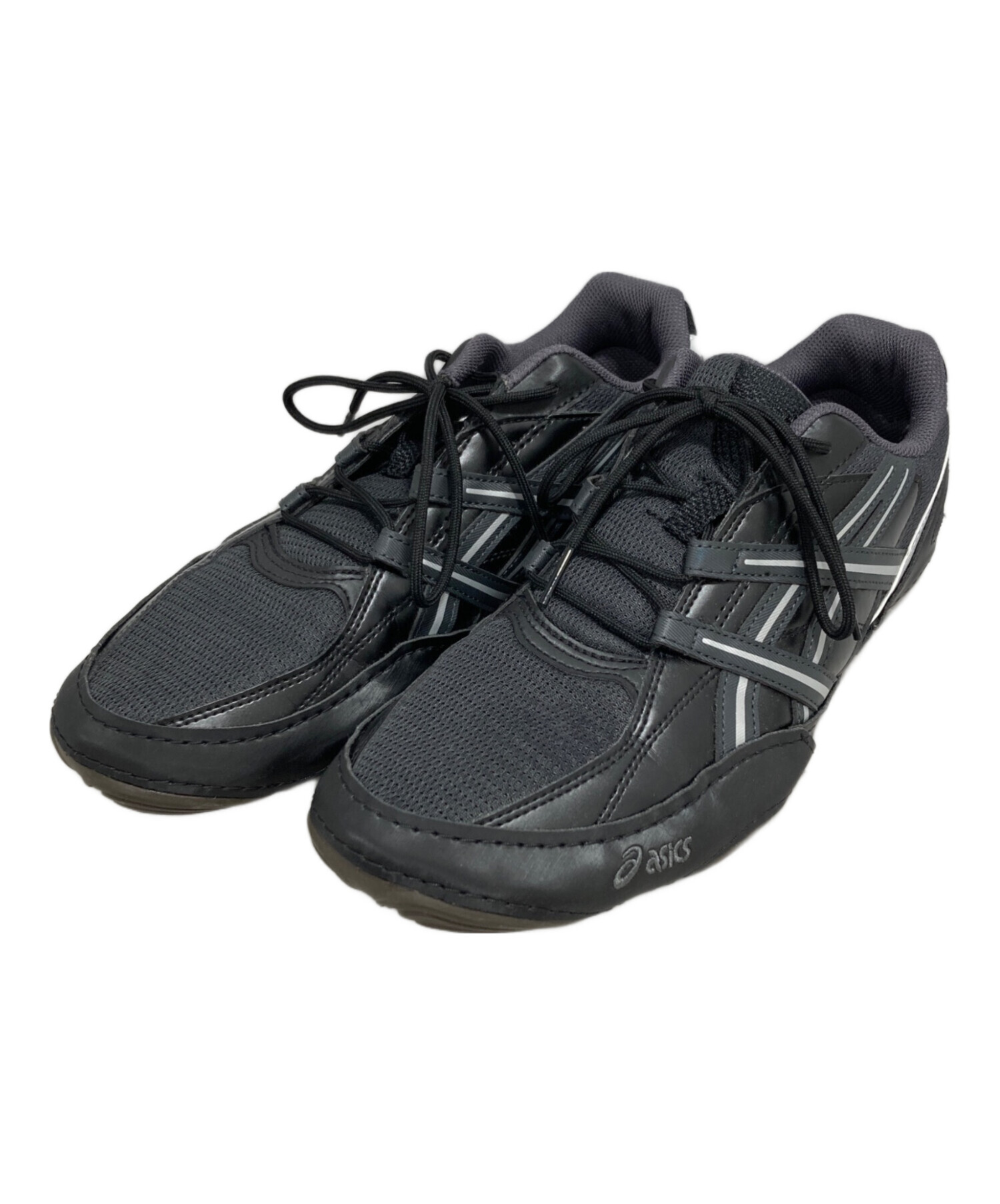 中古・古着通販】asics (アシックス) HYPERSYNC ブラック サイズ:27