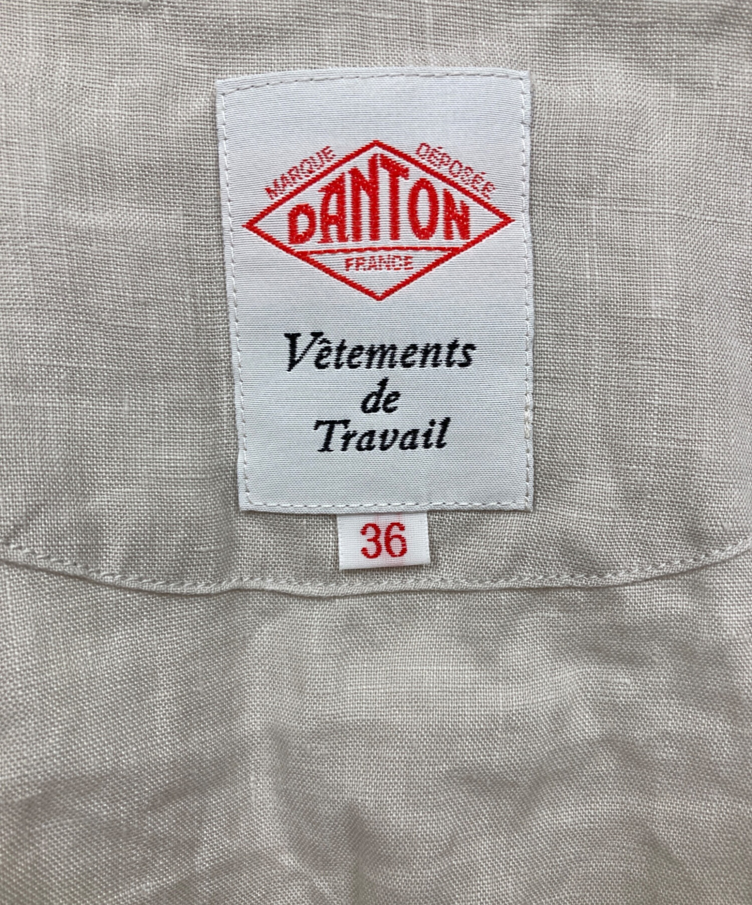 中古・古着通販】DANTON (ダントン) ジャケット ベージュ サイズ:36