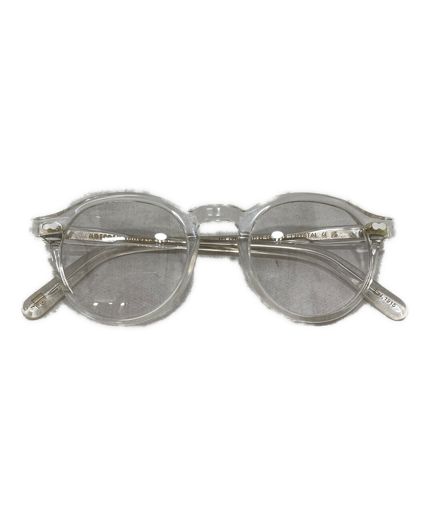 MOSCOT サングラス　元フレームあり　グレー 中古・古着通販】MOSCOT (モスコット) MILTZEN グレー サイズ:46□22