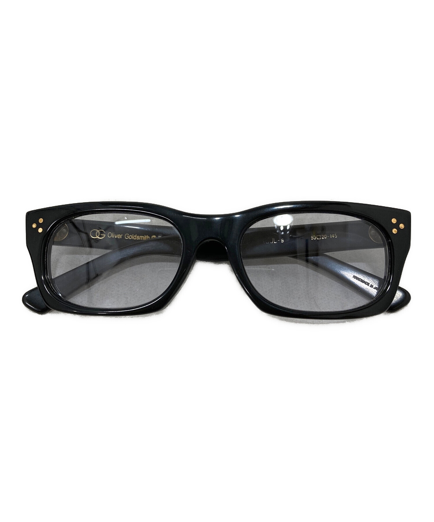ゆうオリバーゴールドスミス　メンズサングラス　ブラック 中古・古着通販】Oliver Goldsmith (オリバーゴールドスミス) 眼鏡