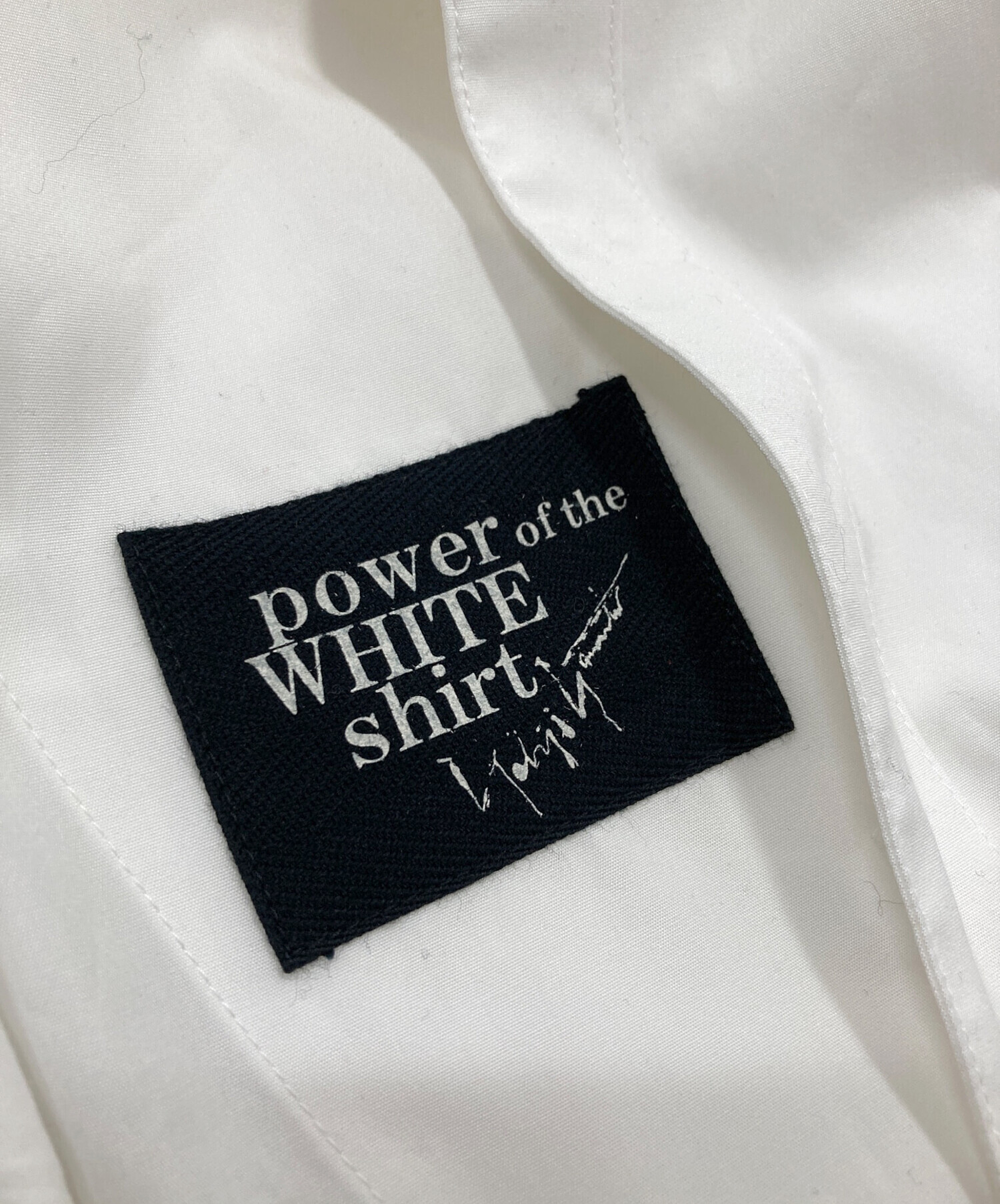 yohji yamamoto pour homme 虎刺繍白ブラウス 中古・古着通販】Yohji Yamamoto pour homme (ヨウジヤマモト