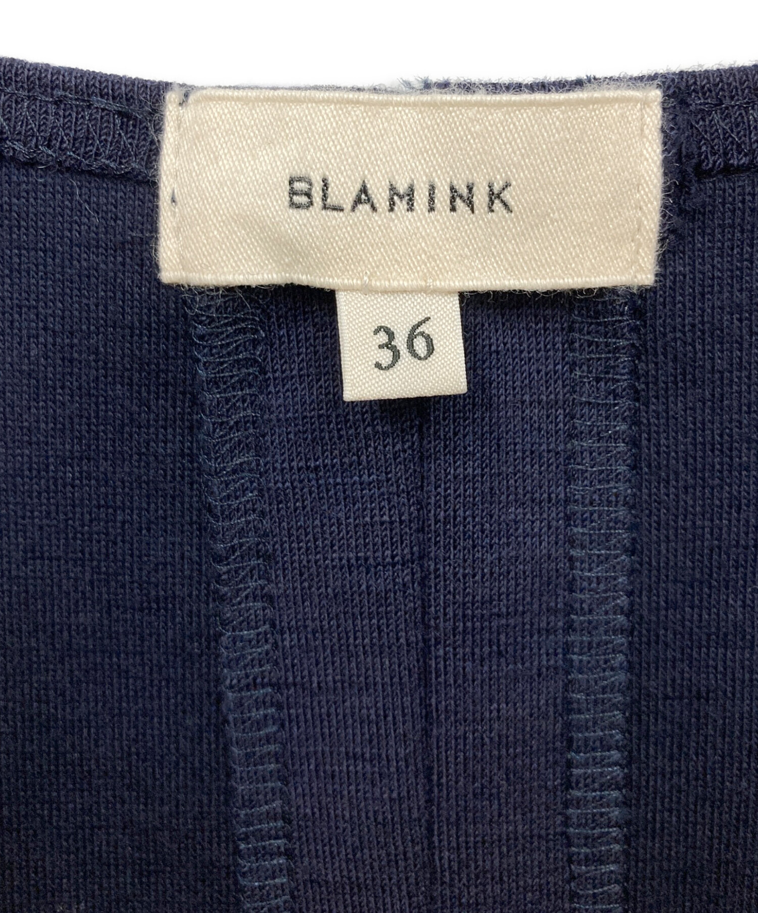 中古・古着通販】BLAMINK (ブラミンク) BLMK Uネックノースリーブ
