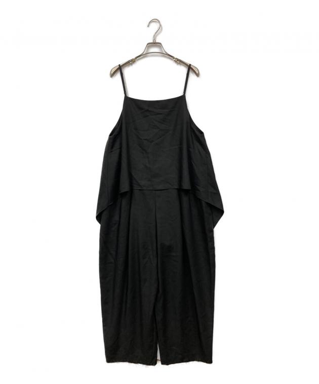 ローヘン　lohen サロペット 36 中古・古着通販】LOHEN (ローヘン) AYERED CAMI ALL IN ONE ブラック