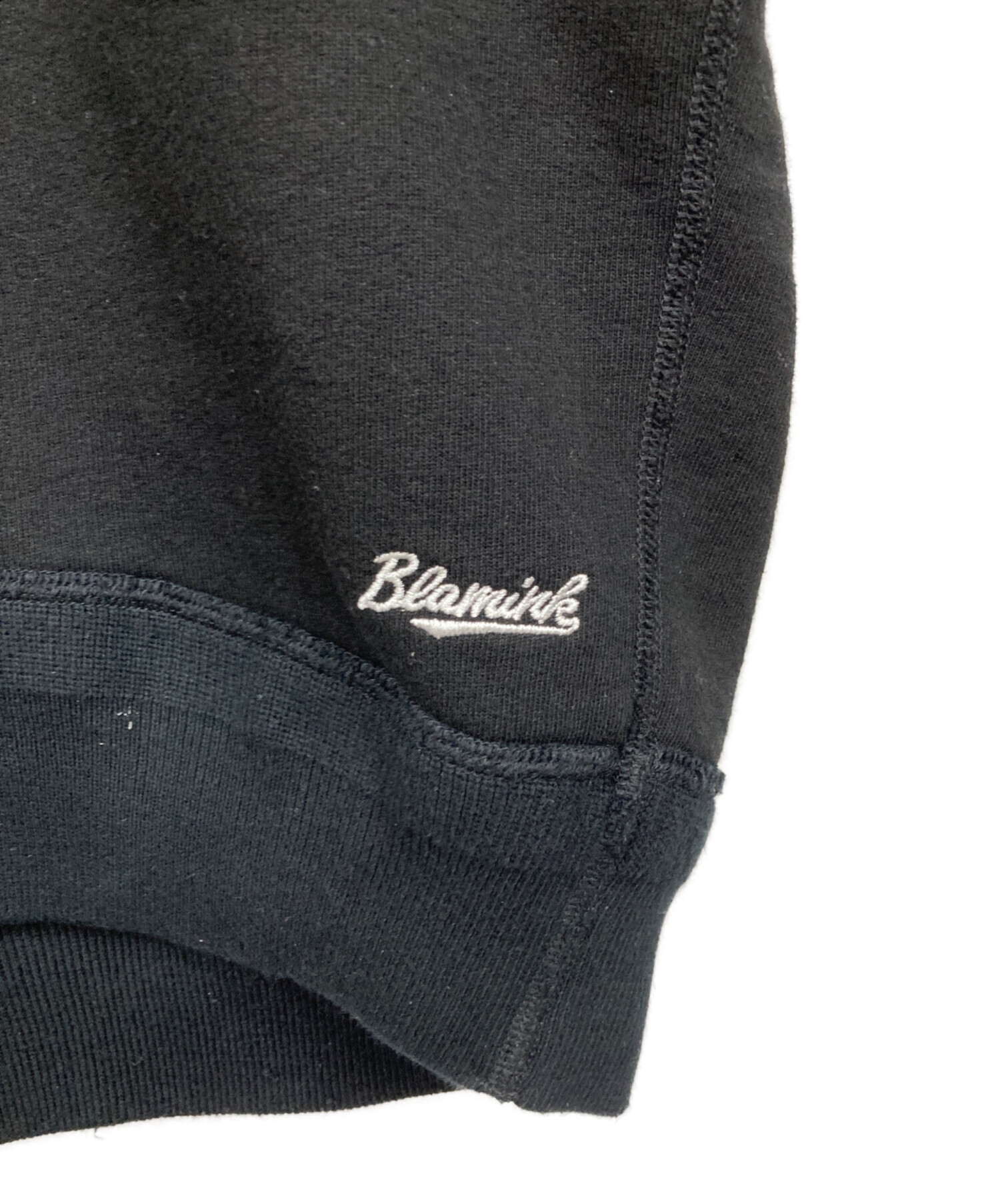 中古・古着通販】BLAMINK (ブラミンク) 半袖スウェット ネイビー