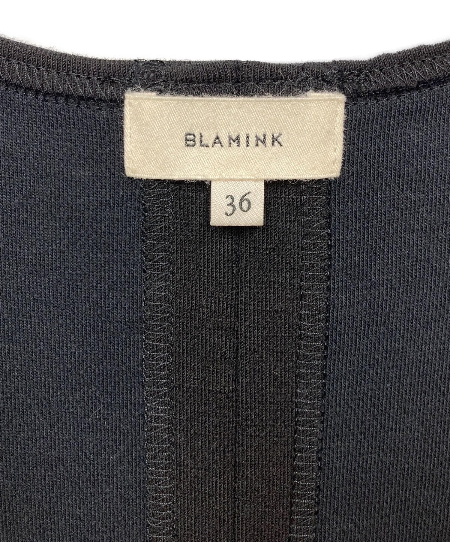 中古・古着通販】BLAMINK (ブラミンク) ノースリーブワンピース