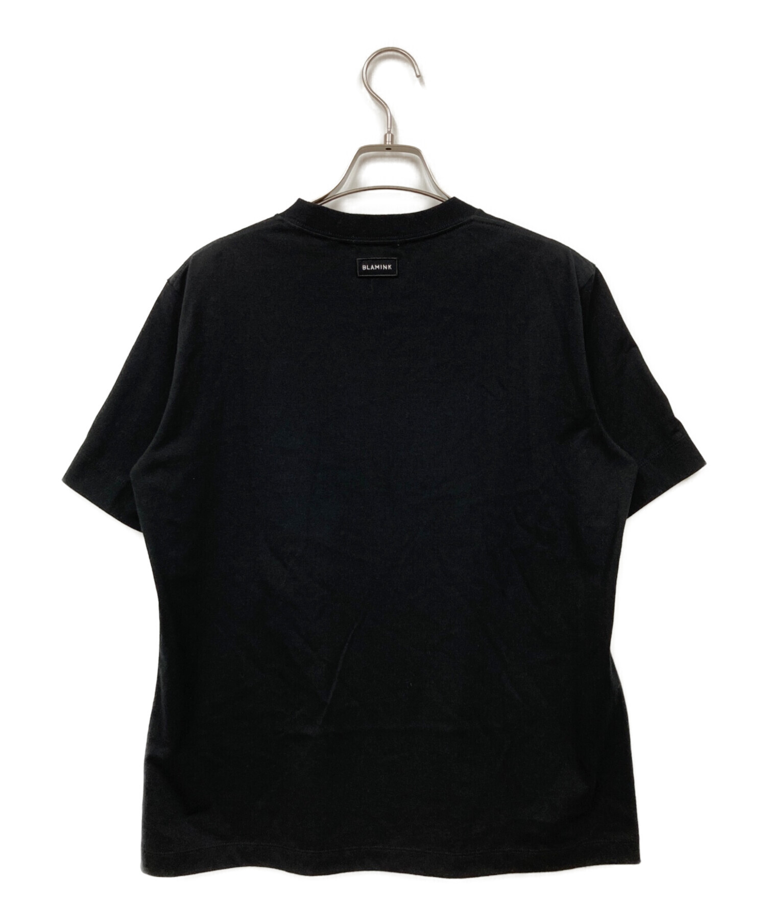中古・古着通販】BLAMINK (ブラミンク) Tシャツ ブラック サイズ:38