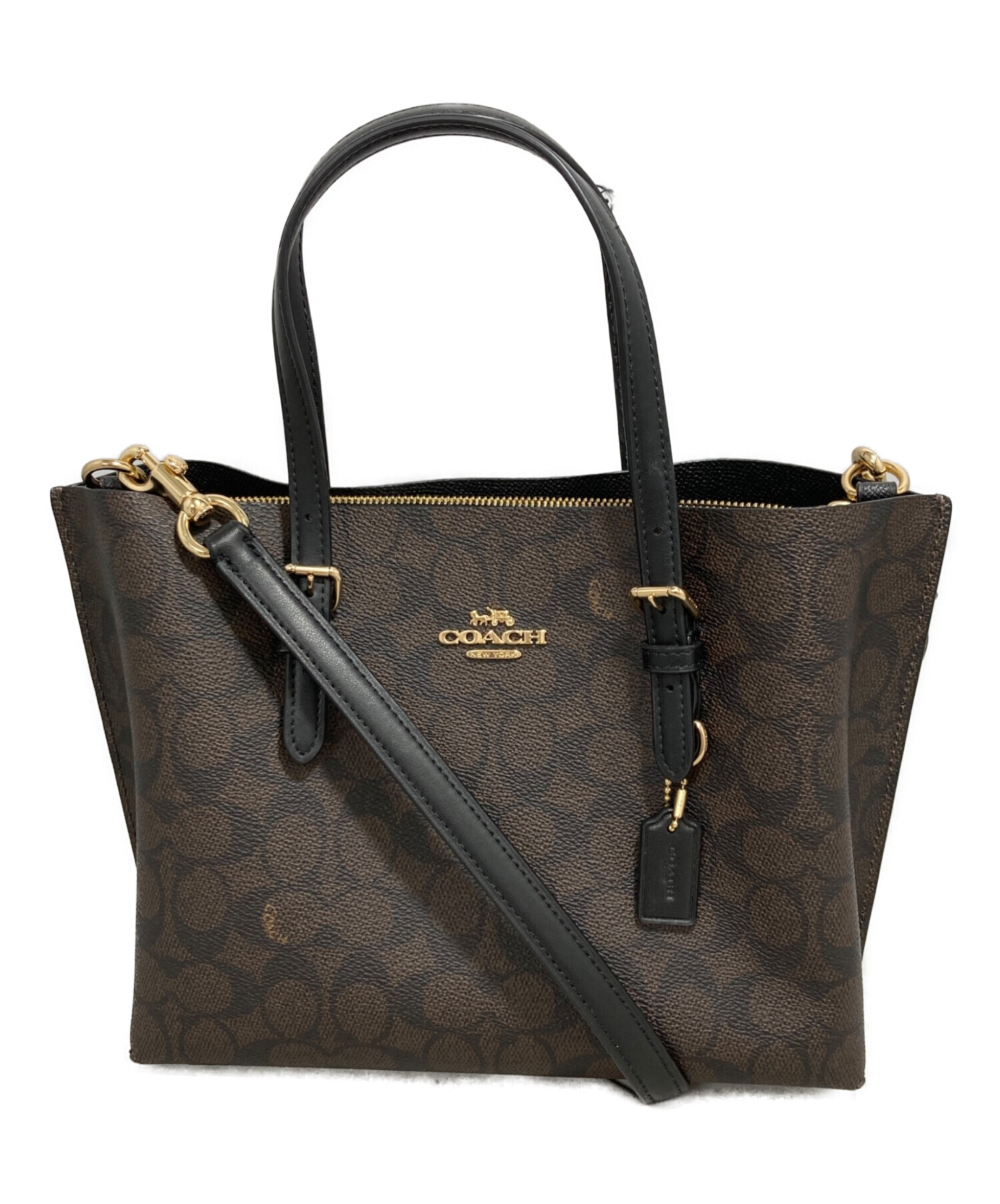 中古・古着通販】COACH (コーチ) モリー トート 25・シグネチャー