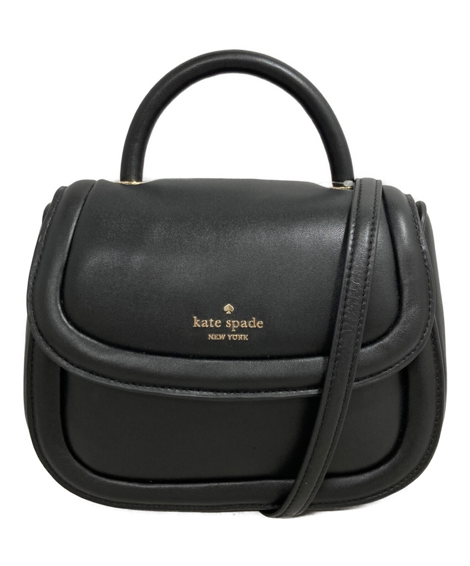 中古・古着通販】Kate Spade (ケイトスペード) パフィートップハンドル 