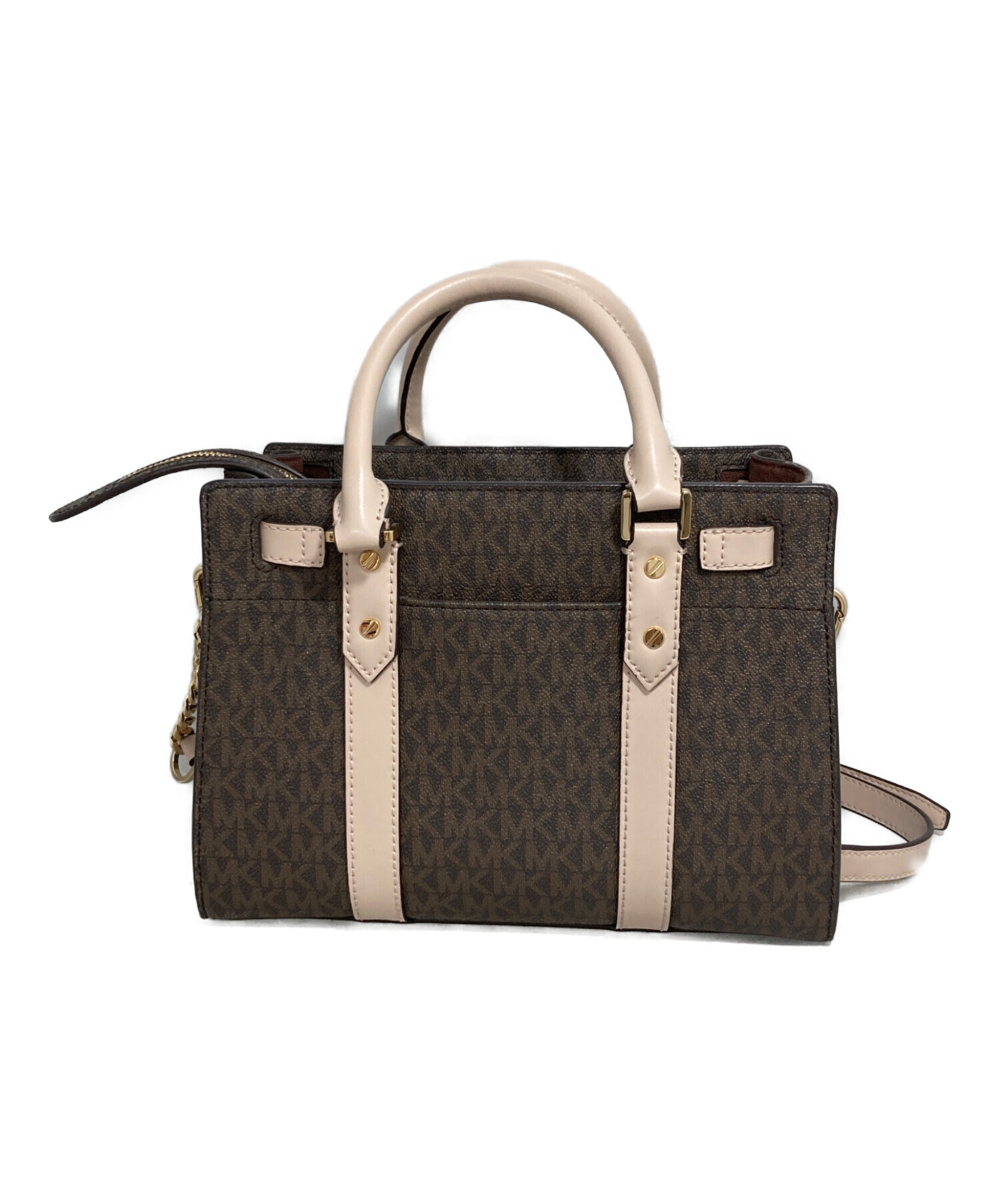 中古・古着通販】MICHAEL KORS (マイケルコース) 2WAYバッグ ブラウン