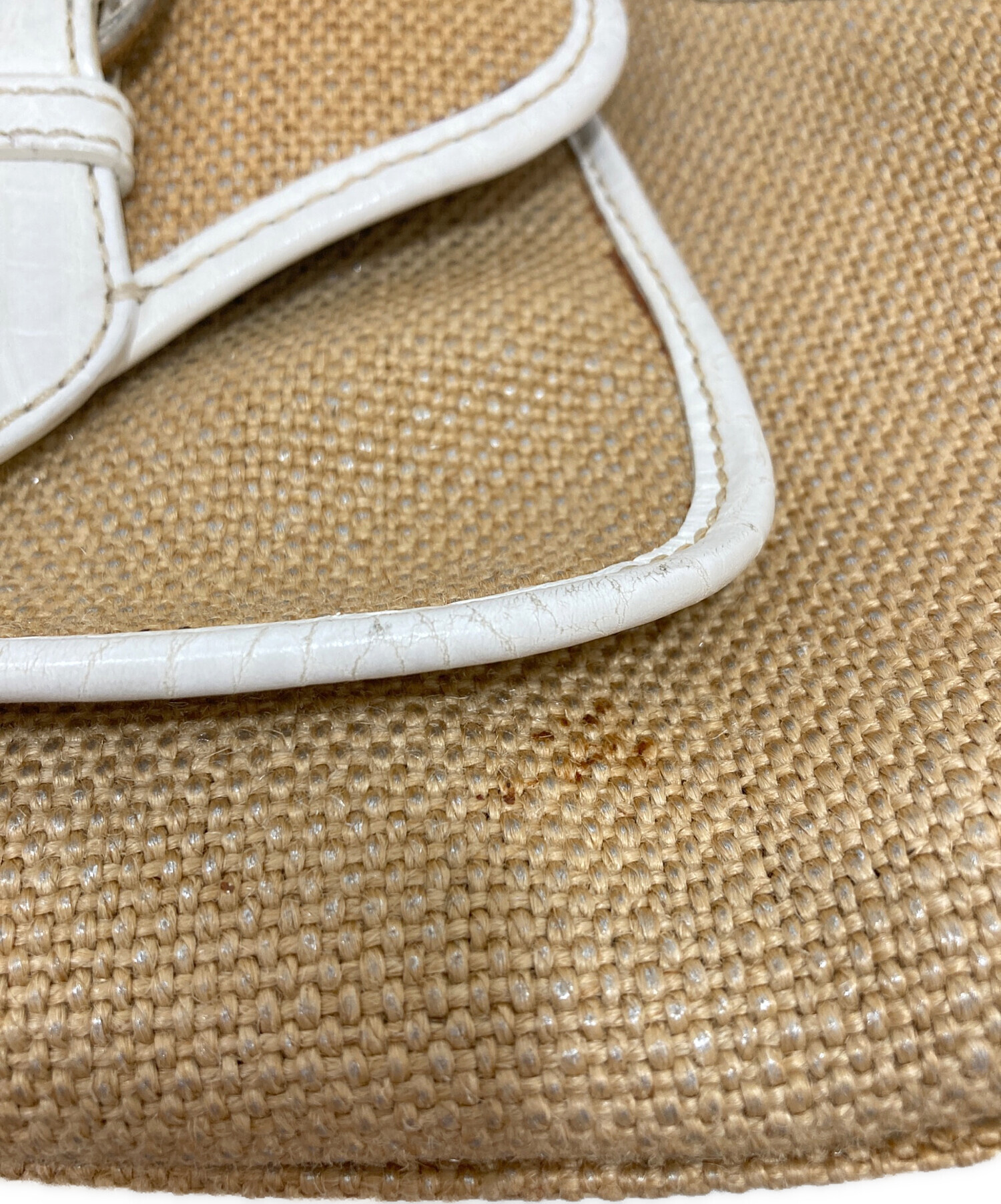 中古・古着通販】CELINE (セリーヌ) ストロー カゴブギーバッグ トート