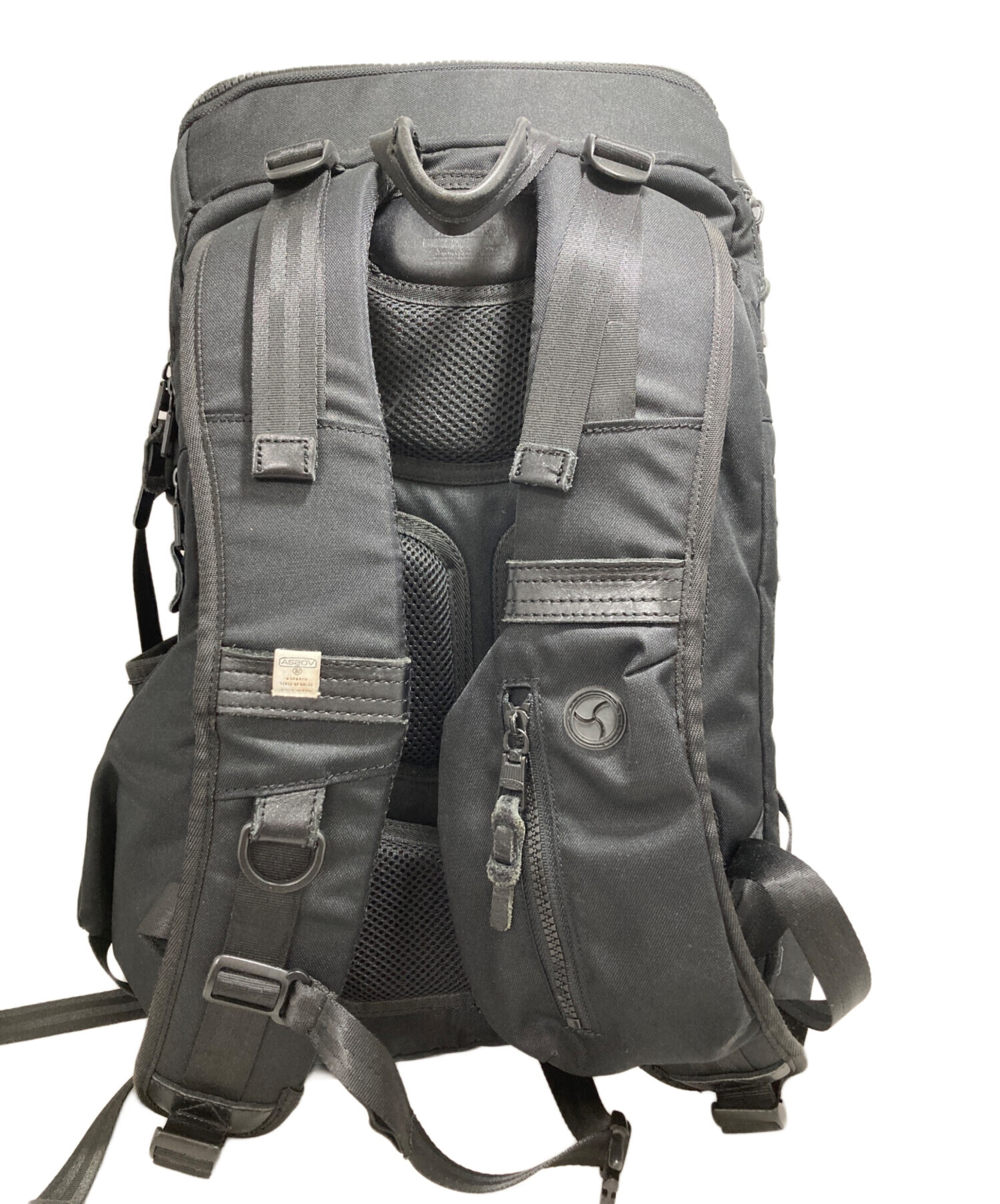 中古・古着通販】AS2OV (アッソブ) リュック ブラック｜ブランド・古着 