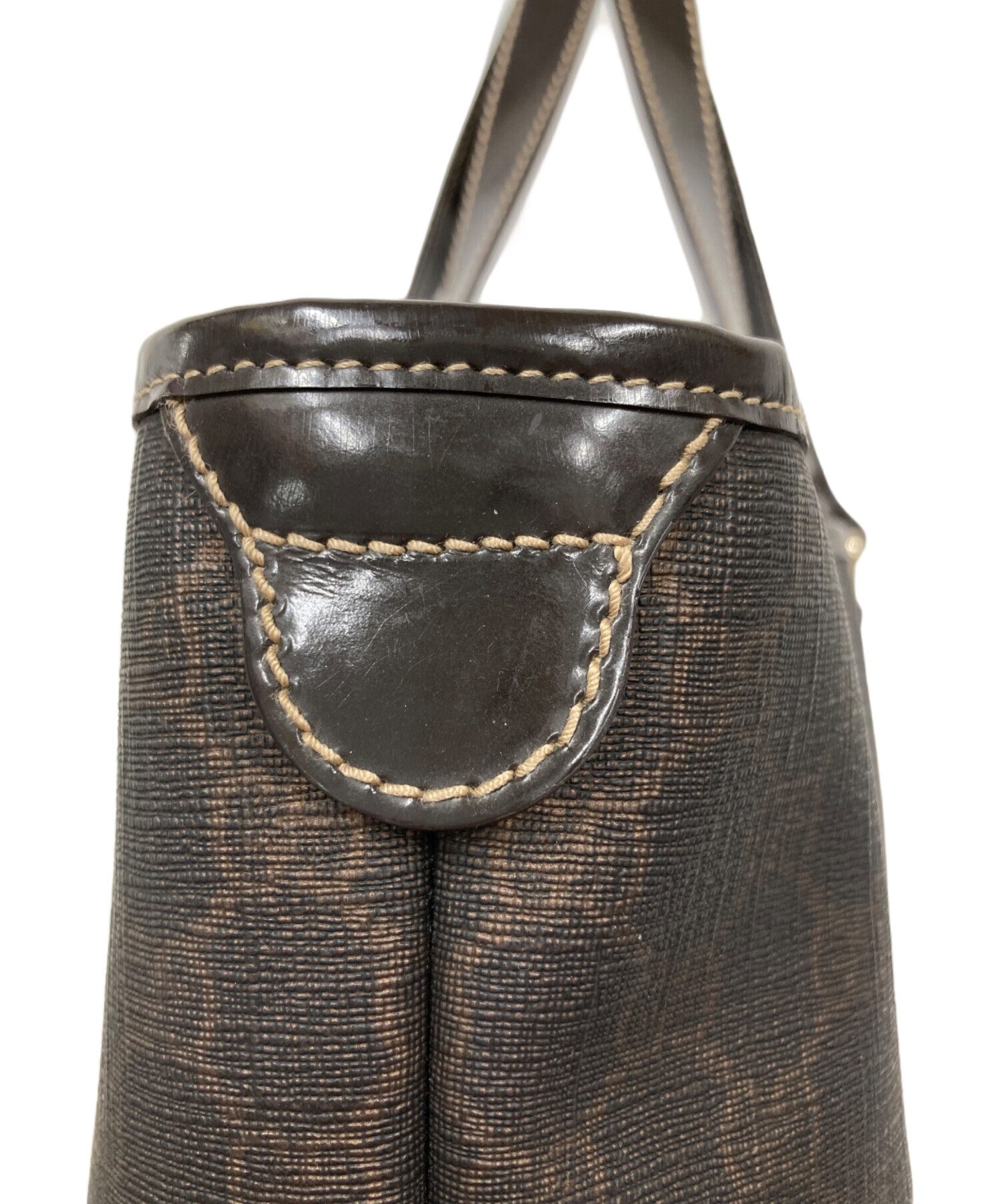 中古・古着通販】GUCCI (グッチ) GGトートバッグ ブラウン｜ブランド