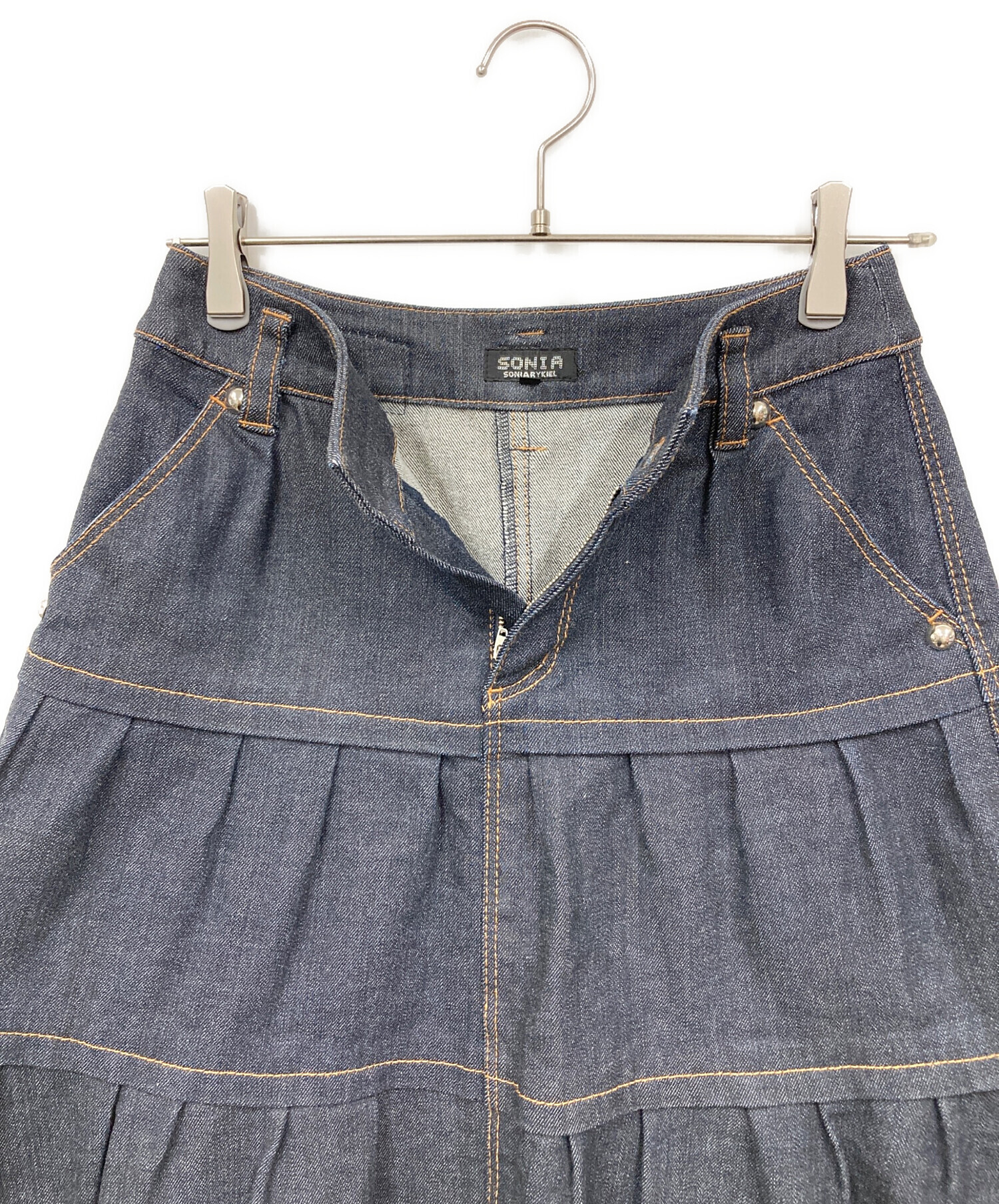 中古・古着通販】SONIA RYKIEL (ソニア リキエル) デニムセットアップ 