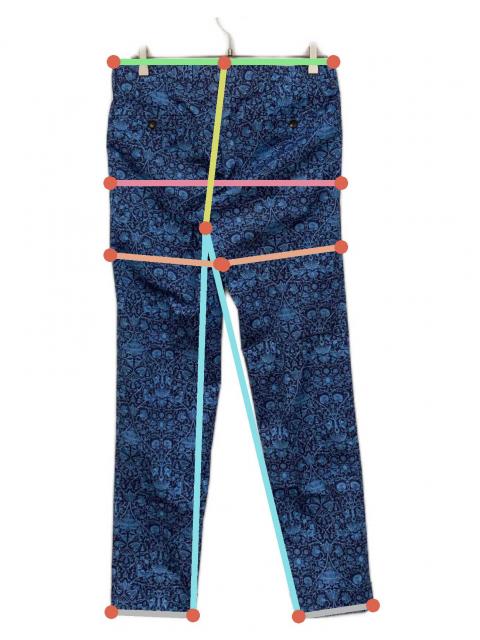 中古・古着通販】PT01 (ピーティーゼロウーノ) パンツ ブルー サイズ