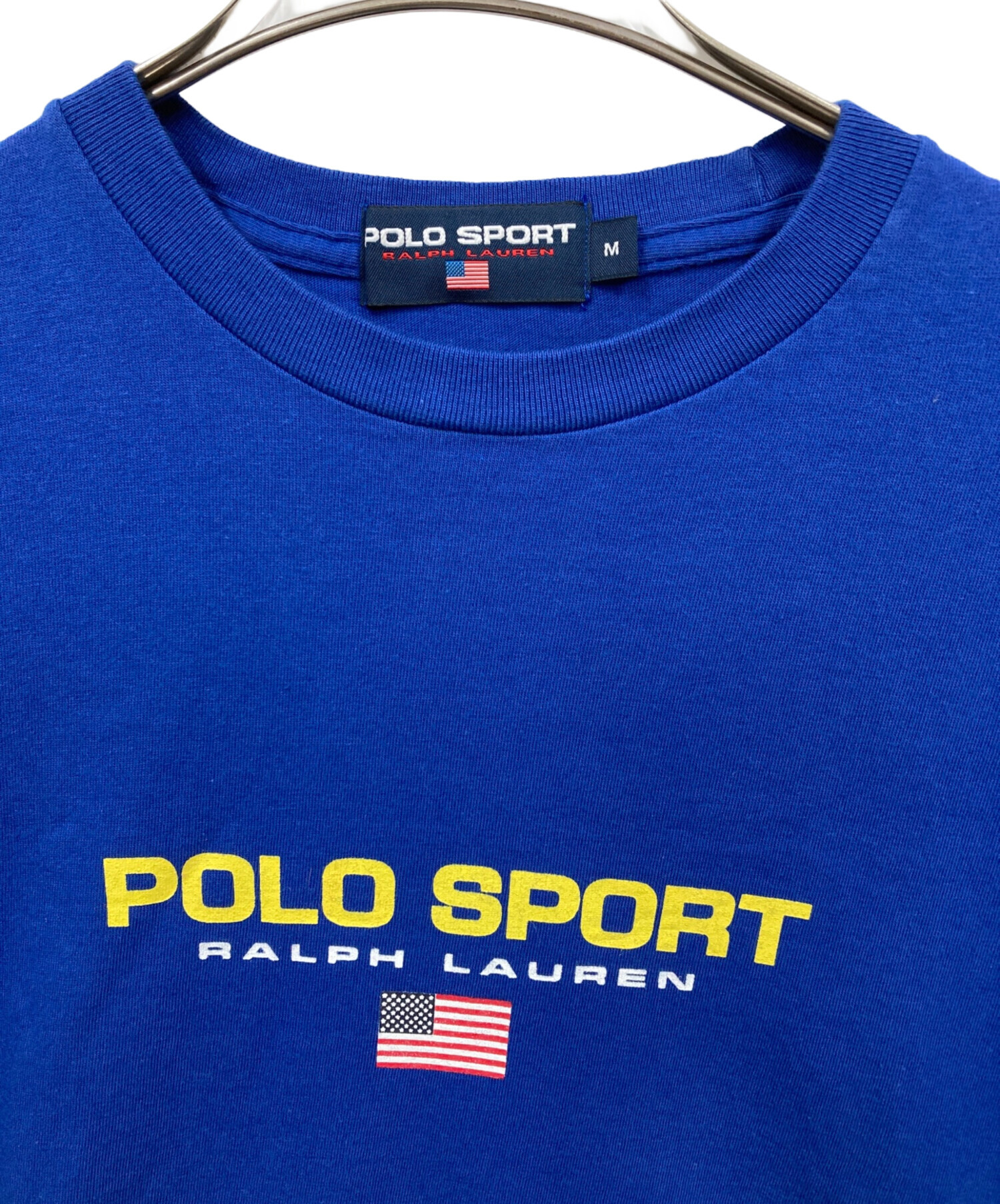 中古・古着通販】POLO SPORT (ポロスポーツ) ロゴTシャツ ブルー