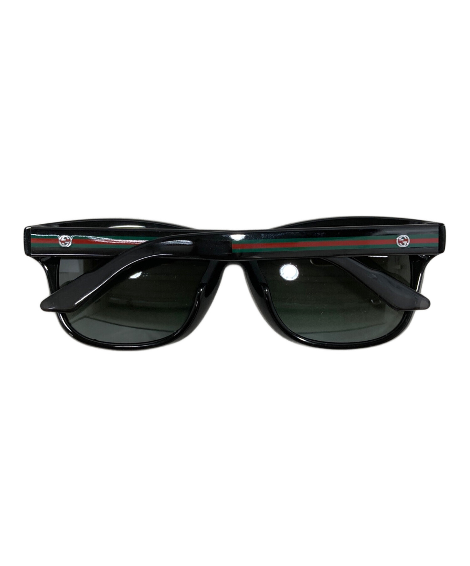 GUCCI サングラス★インターロッキングGG3110 黒ブラック、美品 中古・古着通販】GUCCI (グッチ) インターロッキング サングラス